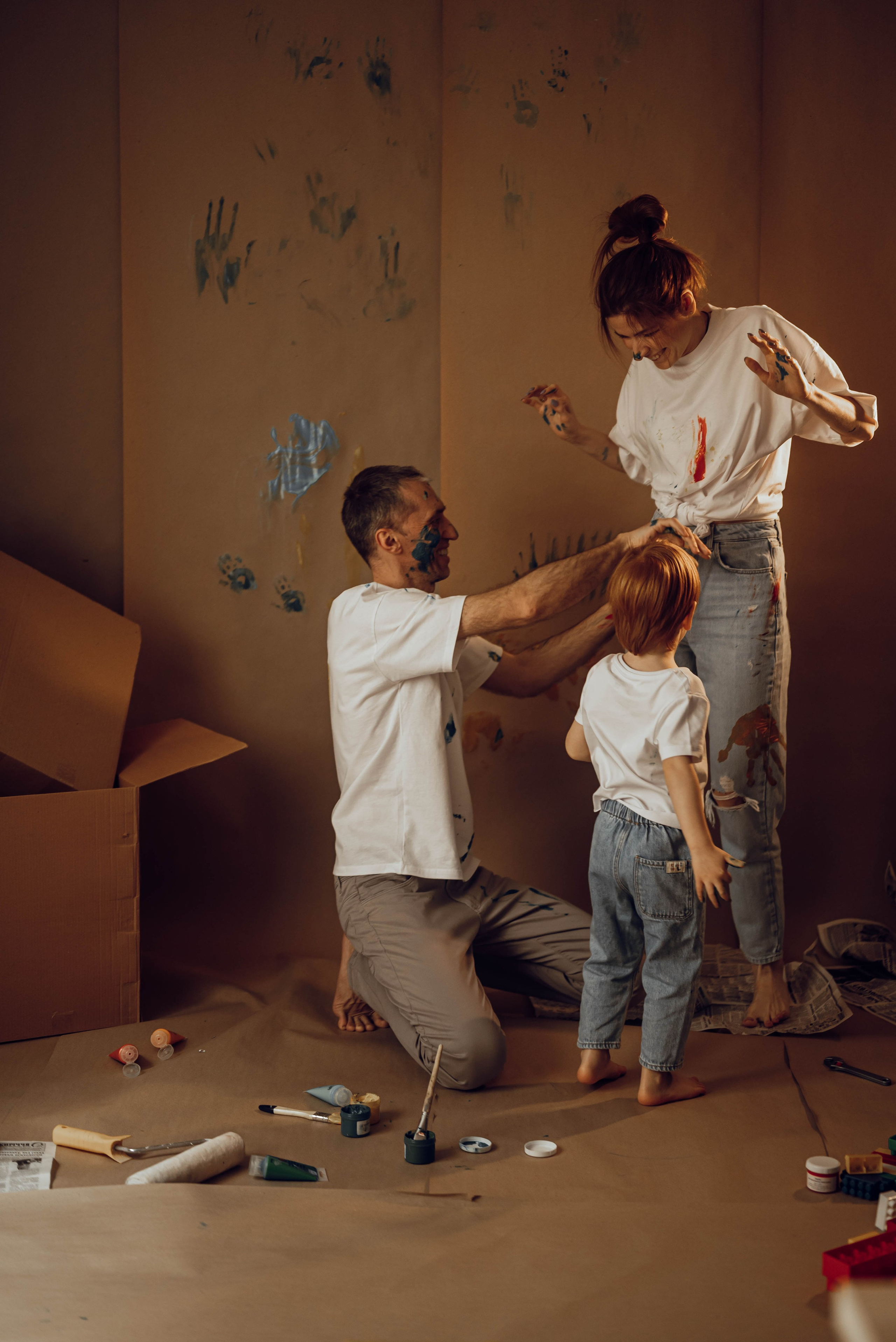 Полина, Вова и Назар. Фотограф Ирина Новикова