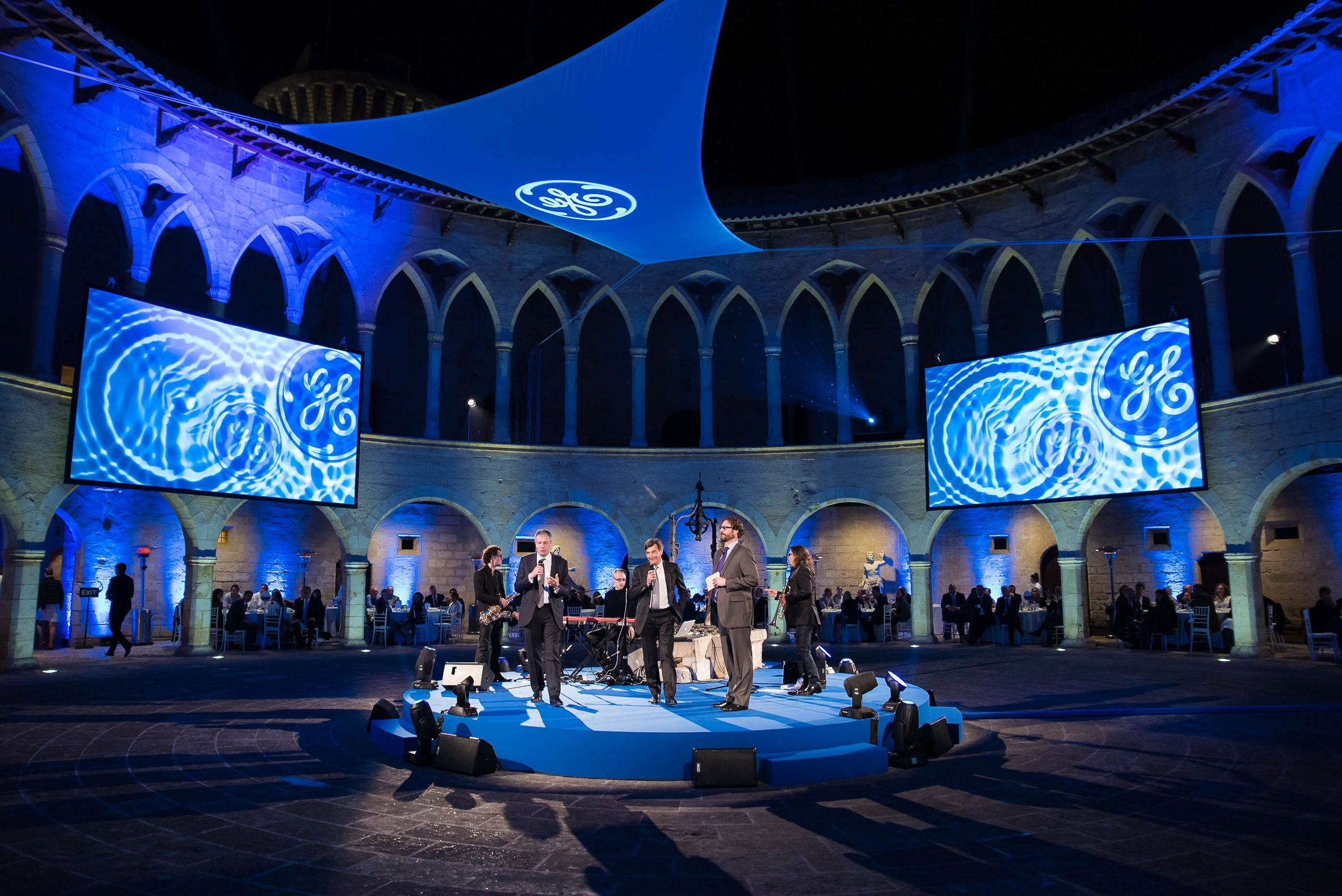 Castell Bellver is the perfect spot for a gala dinner in mallorca