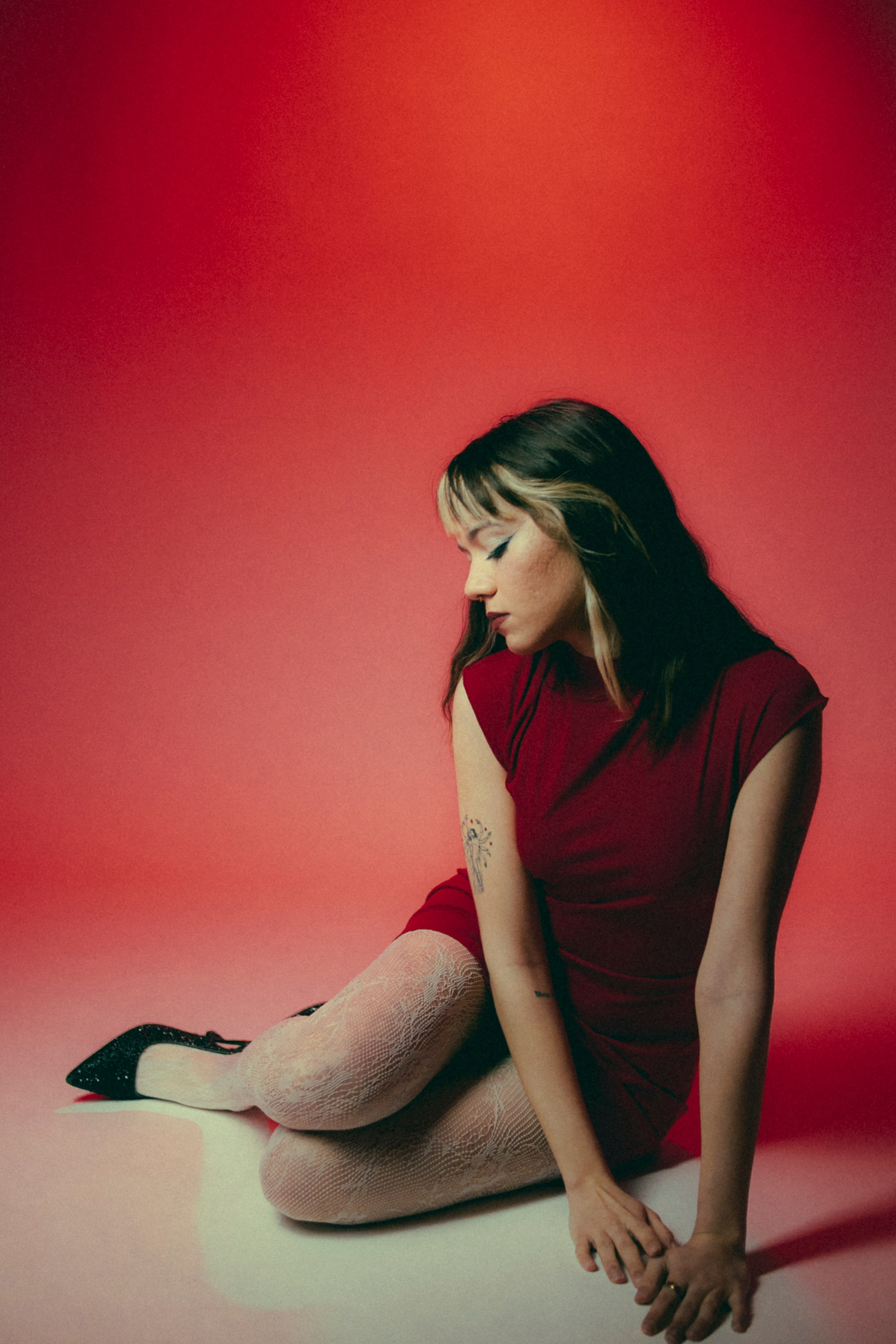 Shooting in studio. Federico Anglano