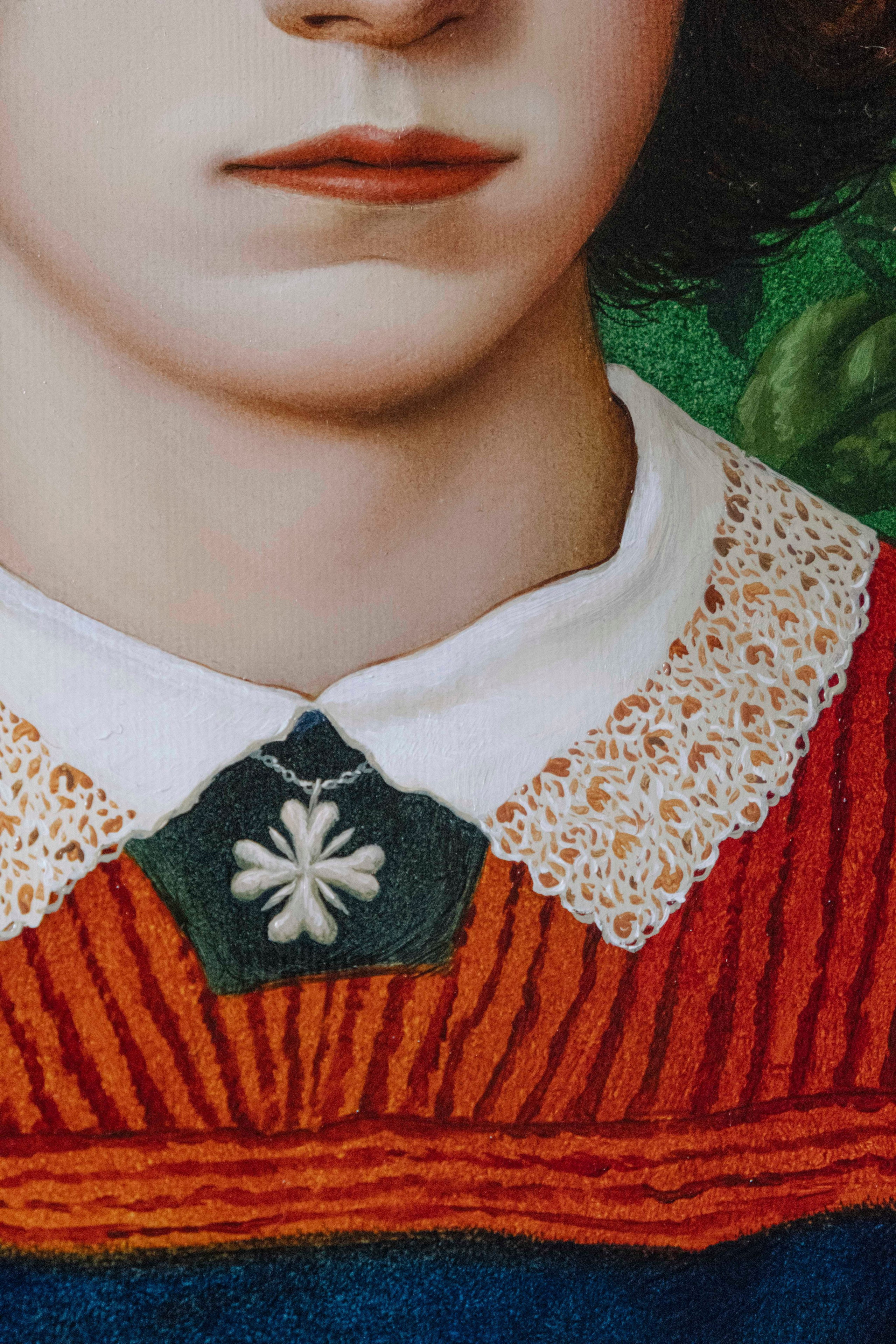 Portrait with a Pair. ELEN BEZHEN