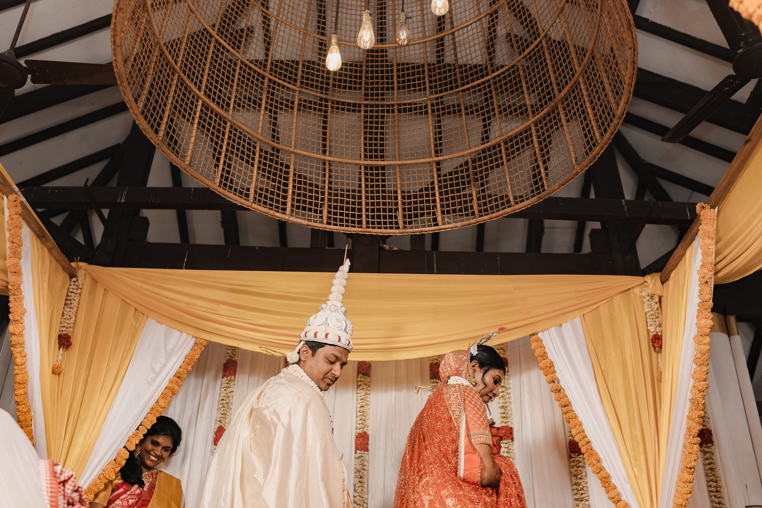 Sagaya & Rakesh. Agam Vizha