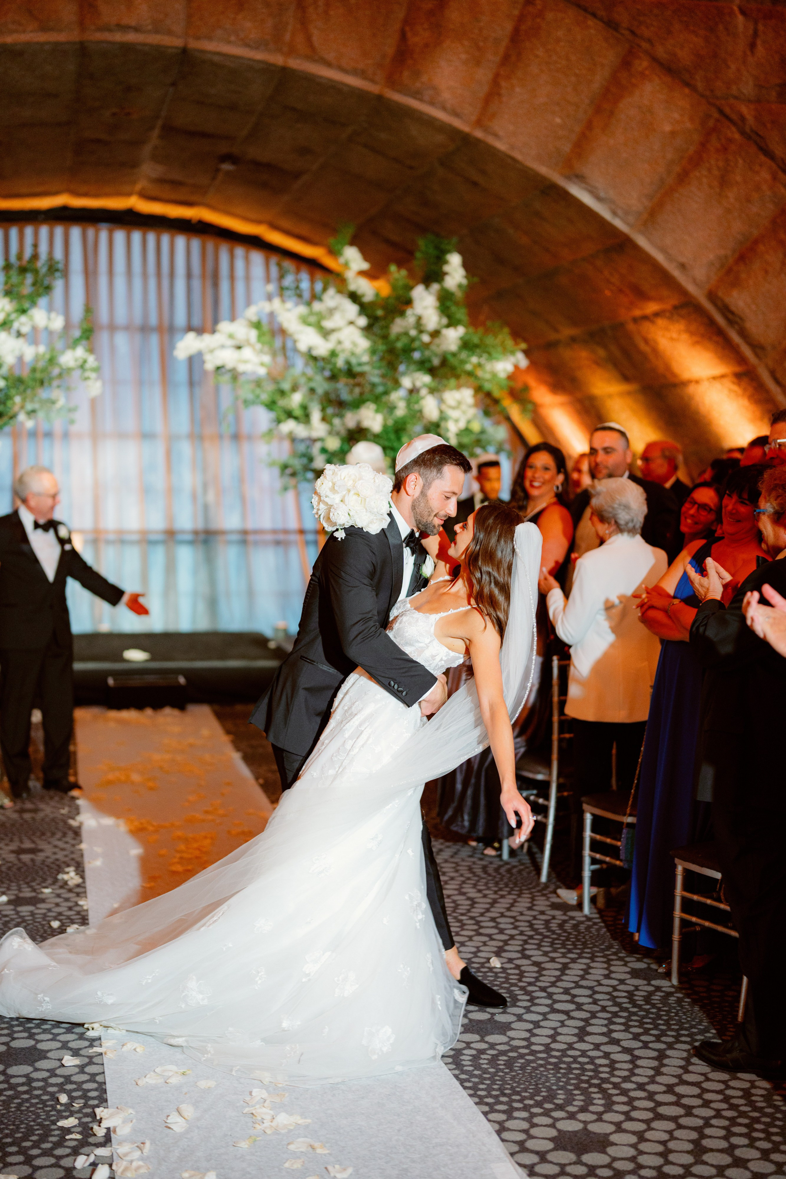 Kelsey and Scott’s Grand Jewish Wedding at Guastavino’s. Wedding photographer and videographer New York | New Jersey