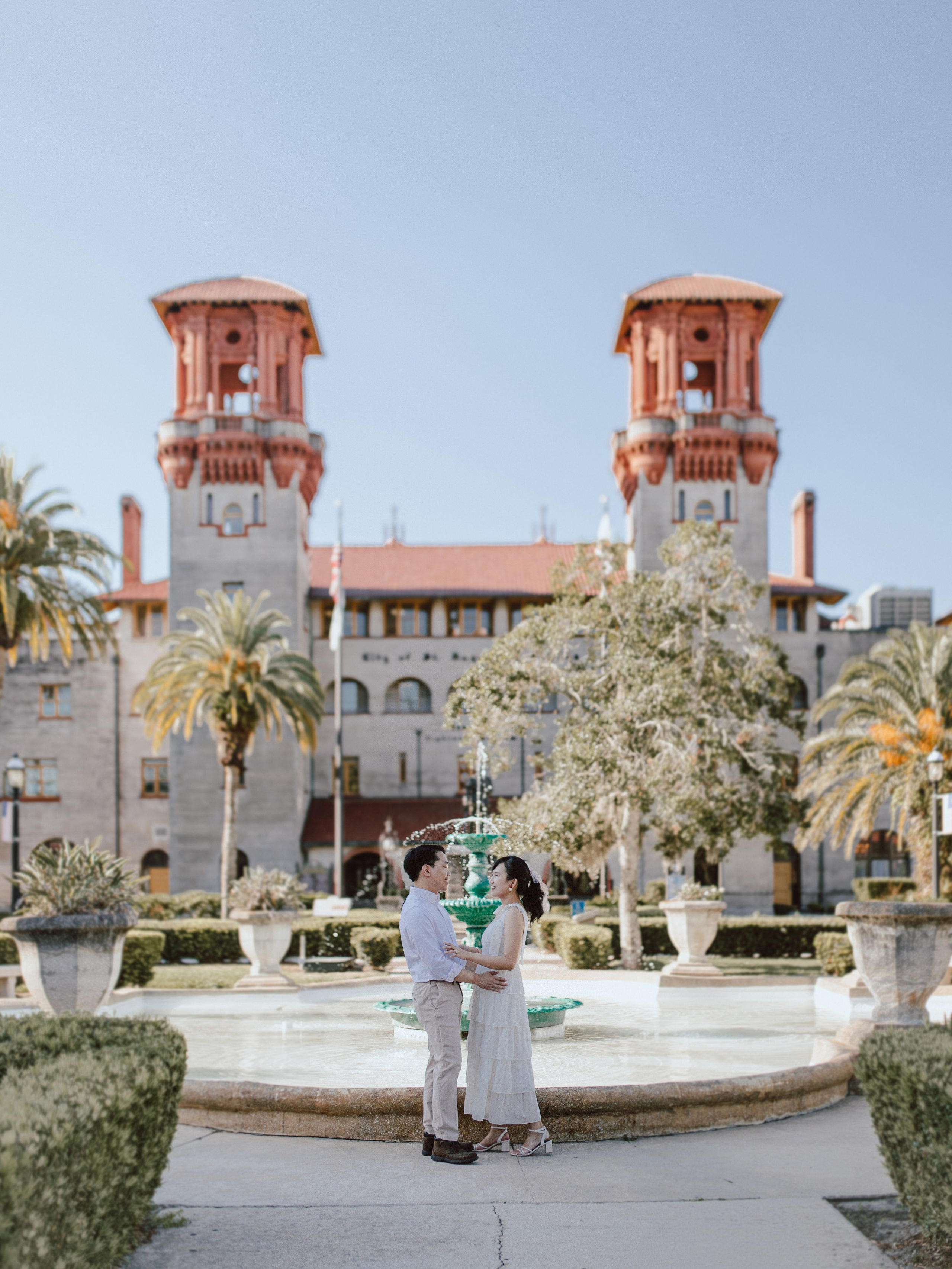 D&J engagement St. Augustine. Portrait and couples photographer in Florida, Valeriia Honcharova