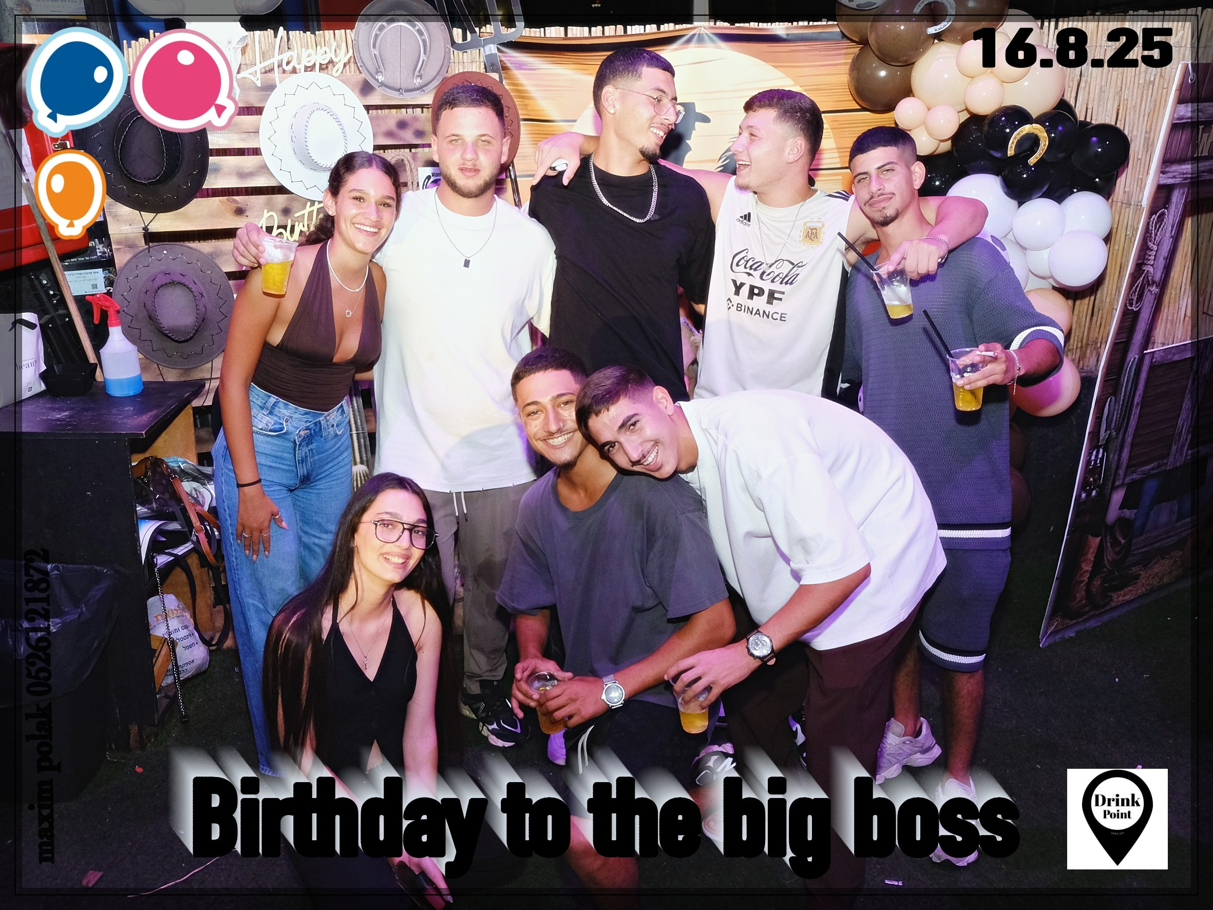 DRINK POINT. Middle East Photo Agency — Photography & Event Magnets — סוכנות צילום והדפסת מגנטים לאירועים