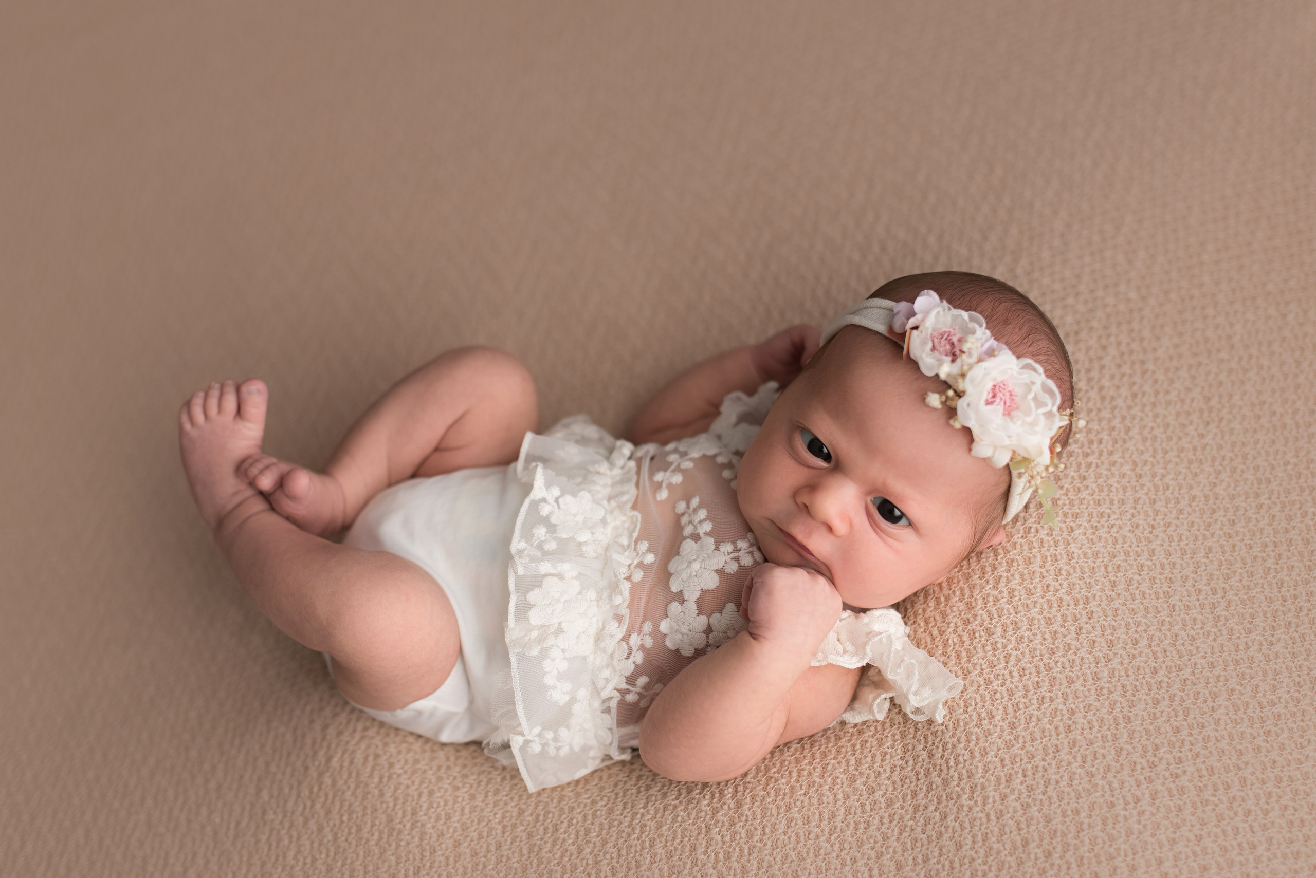Alisa 15 days. In-home newborn photography Raleigh & area Katya Kulikova