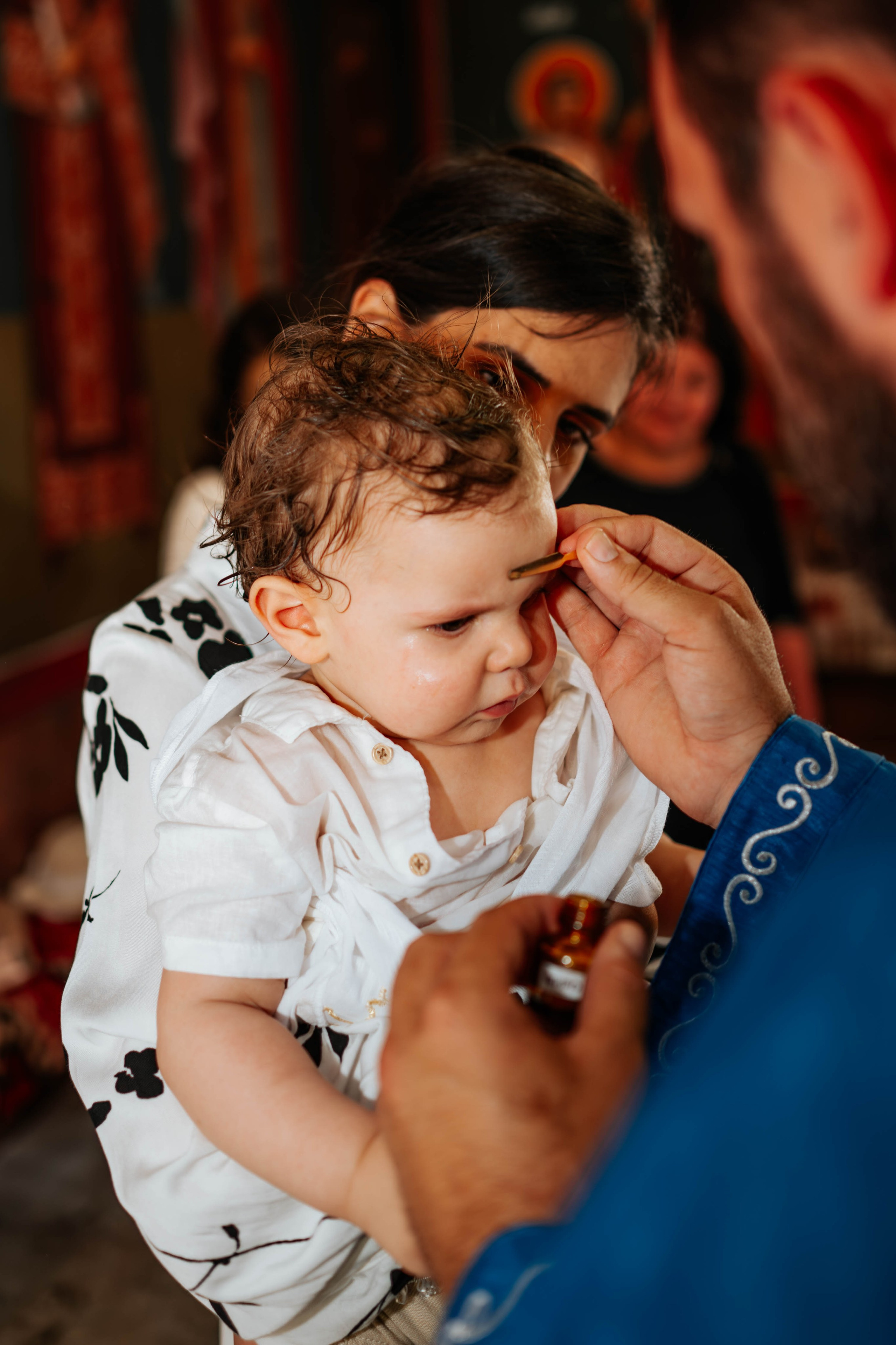 Mihajlo - krštenje. Dečiji i porodični fotograf