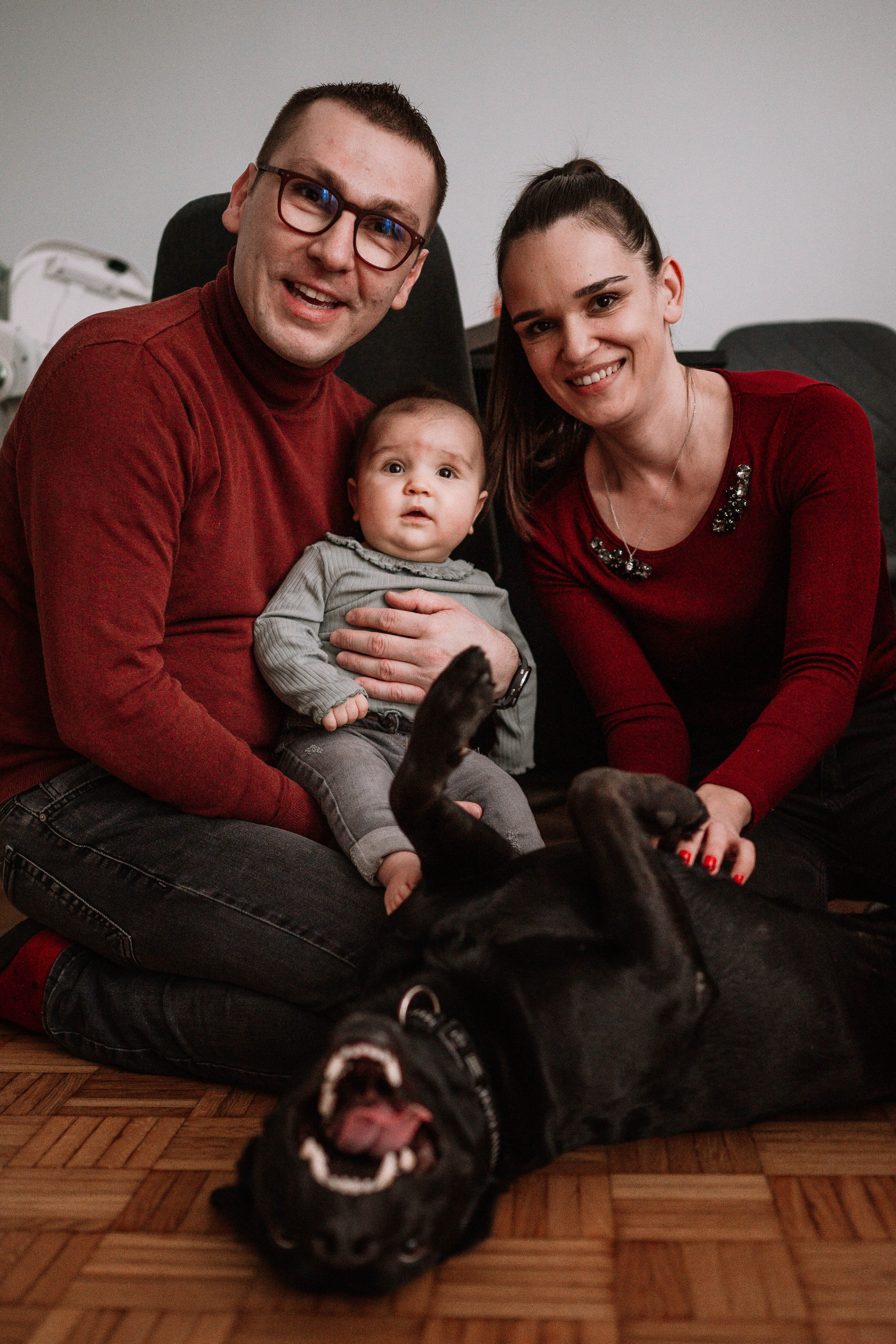 Lana - fotografisanje bebe kod kuće. Dečiji i porodični fotograf