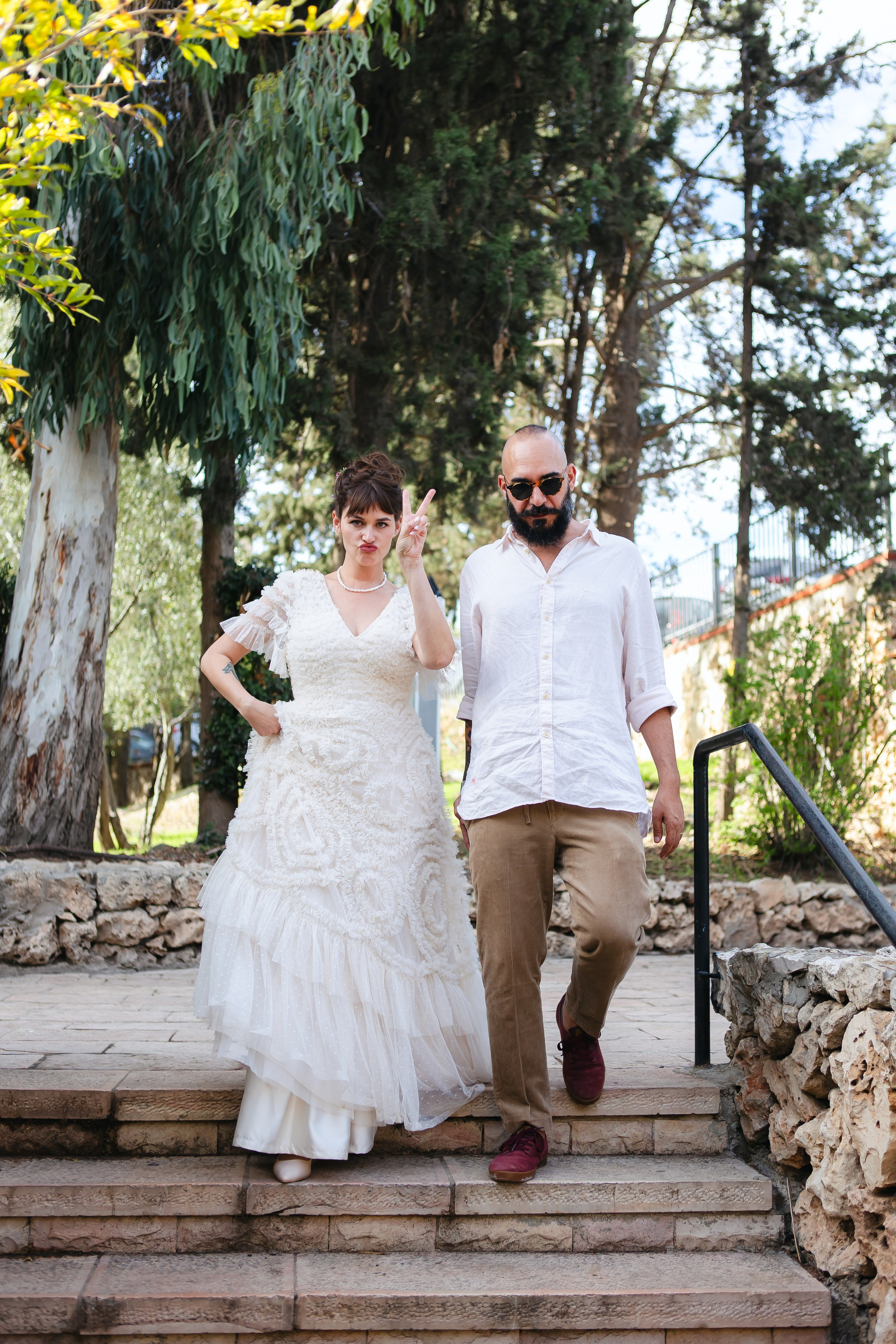 MORNING WEDDING AT YAMIN MOSHE. PHOTOGRAPHER IN ISRAEL