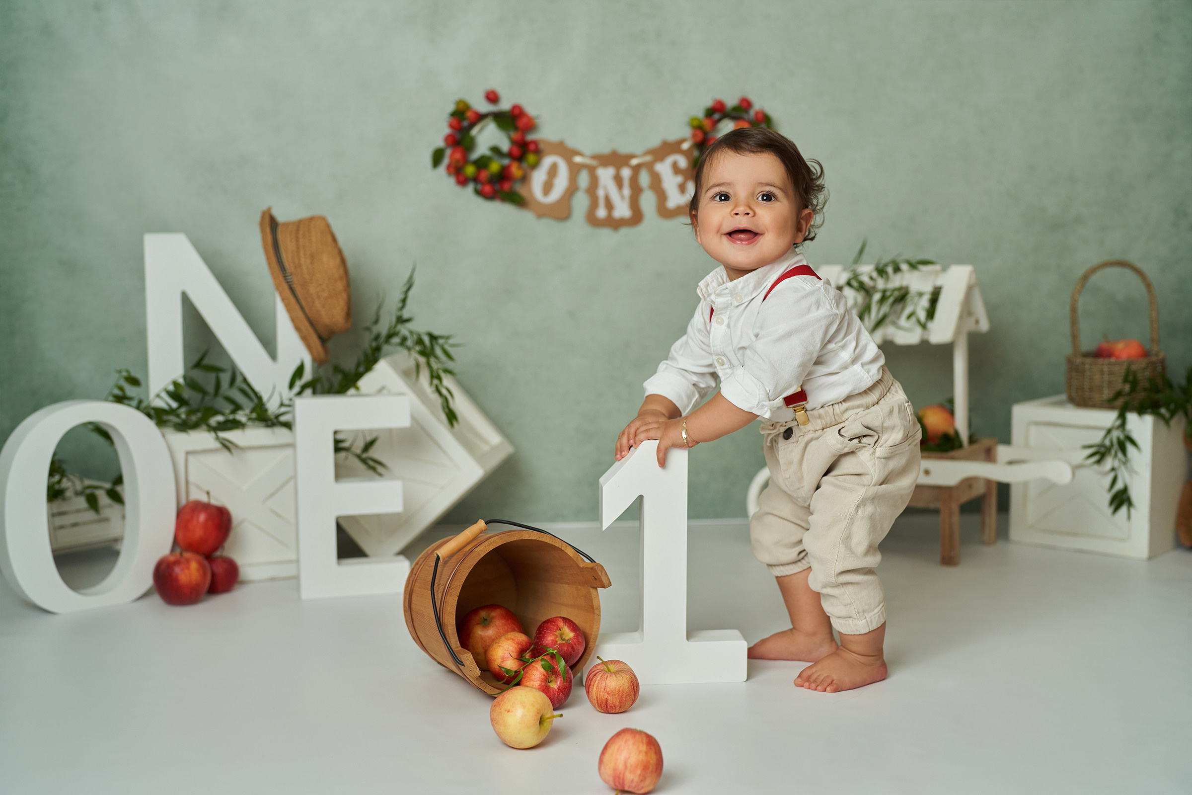 One Year old sessione fotografica. Studio Timis