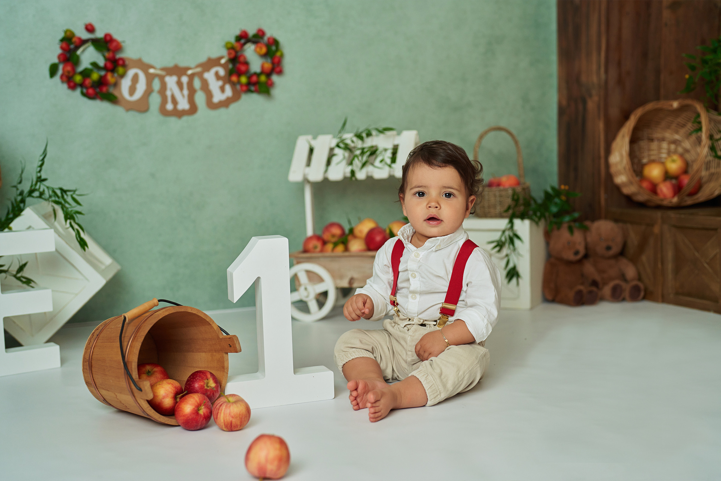 One Year old sessione fotografica. Studio Timis