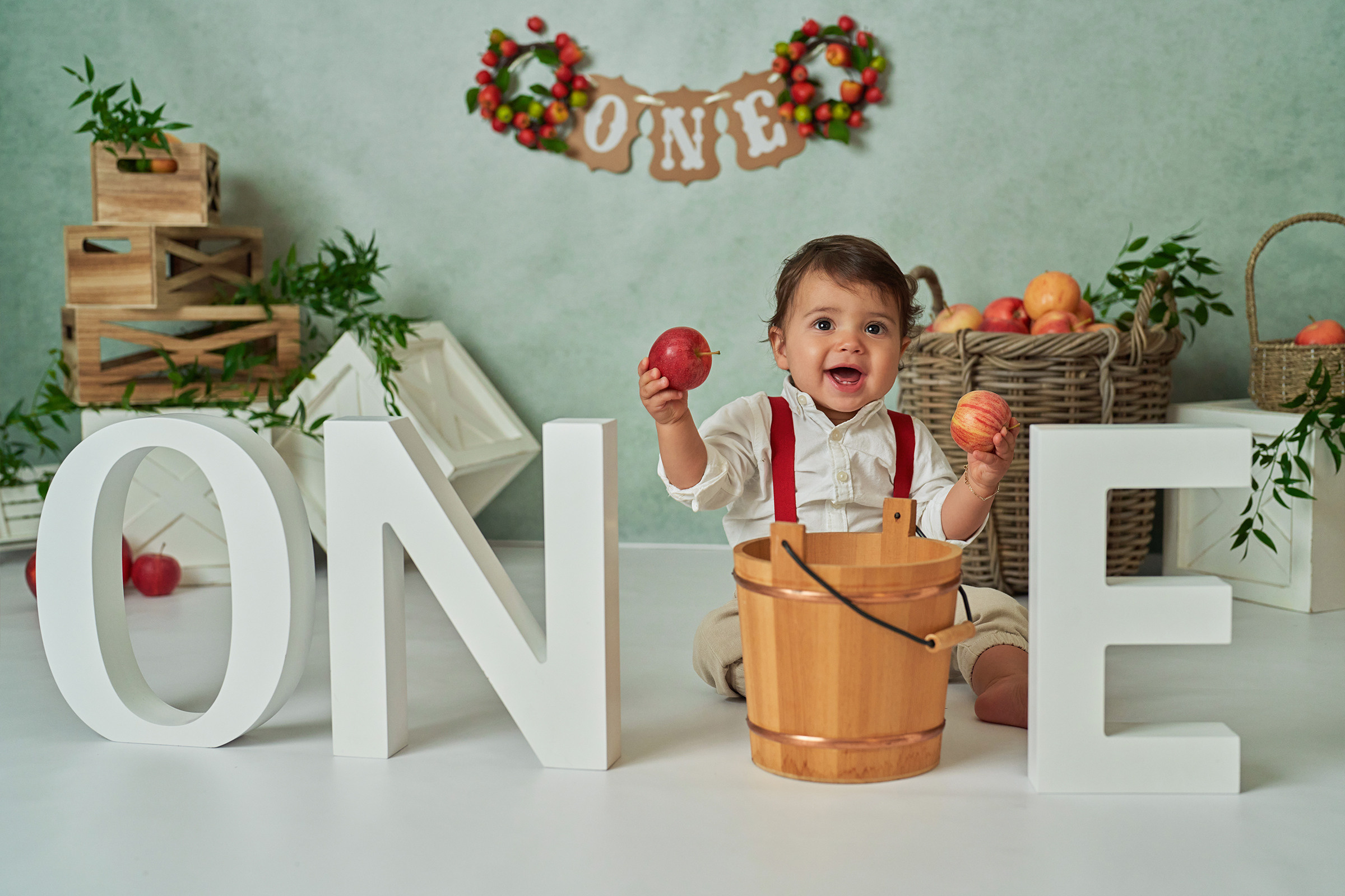 One Year old sessione fotografica. Studio Timis