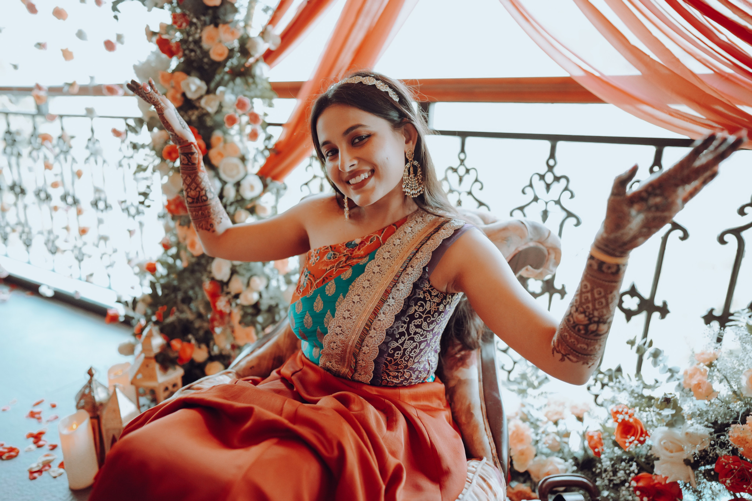 HALDI & MEHANDI. Wedding photographer Stalen Robert