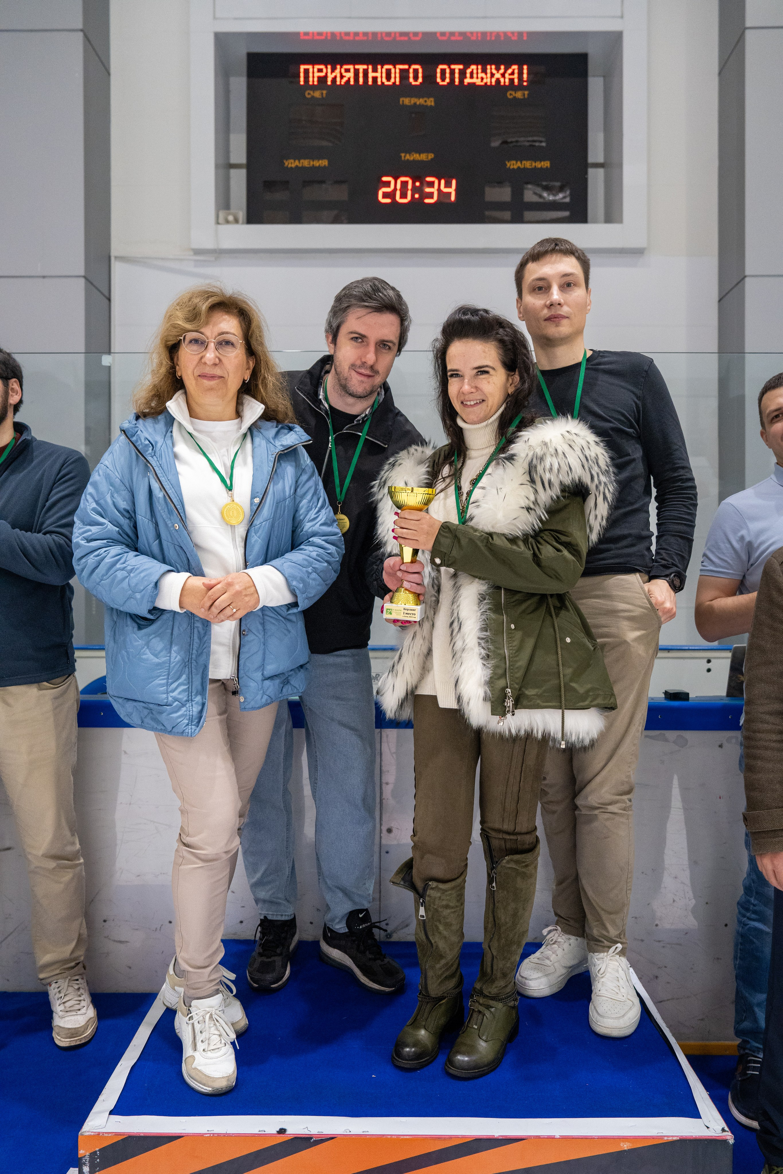 Керлинг для компании Р-Фарм. Репортажный фотограф в Красной Поляне и Сочи Павлюченко Екатерина