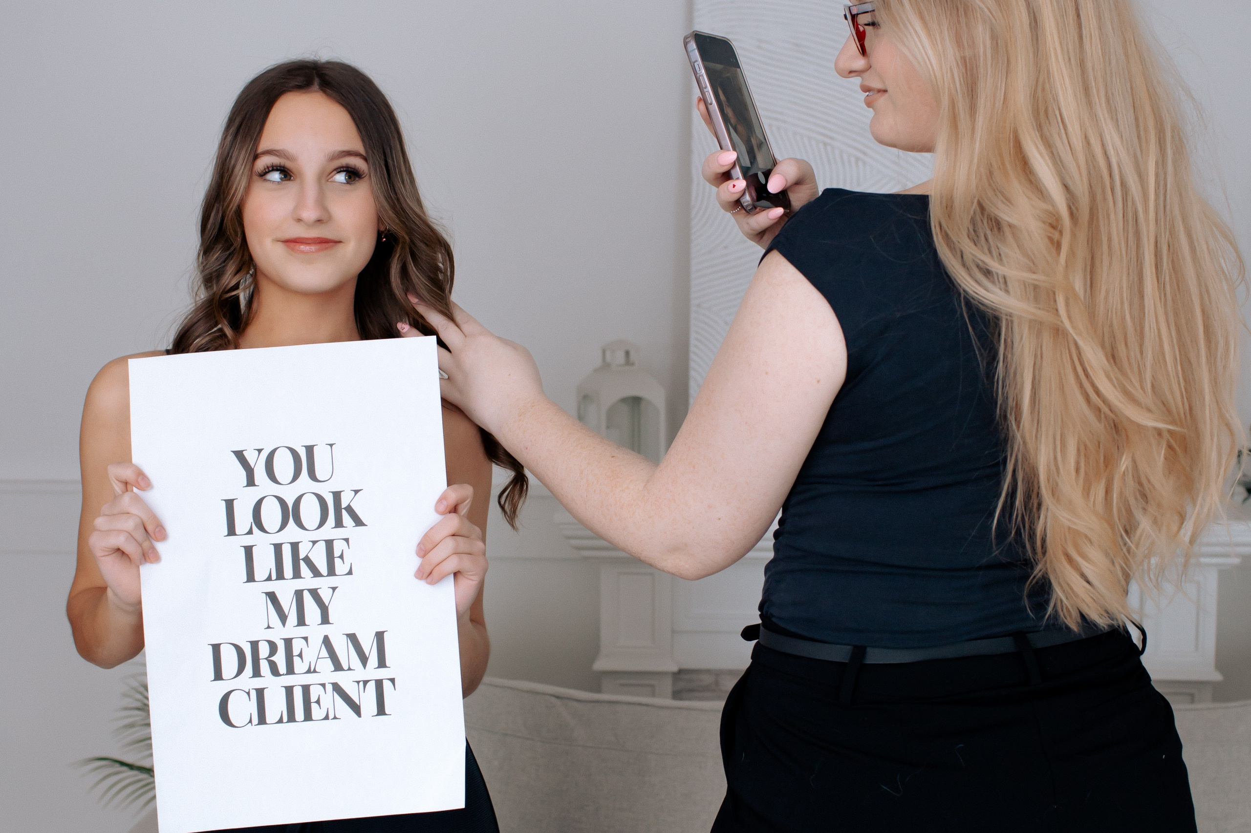 Brand Photos for Hairstylist in Barrie Ontario. Portrait and Personal Brand Photographer in Simcoe County, Ontario, Bobbi-jo Stuart