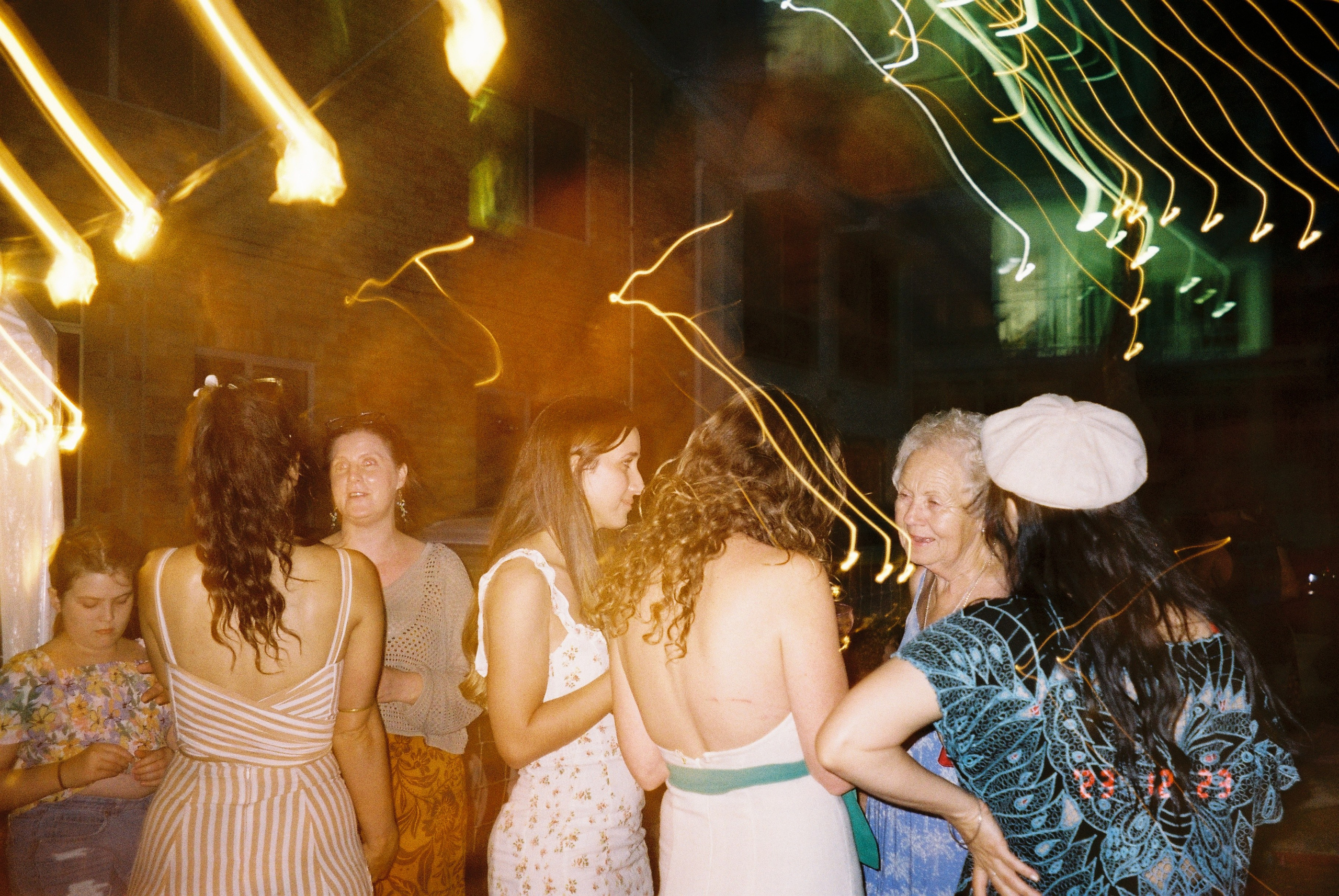 B-day party. Film portrait photographer