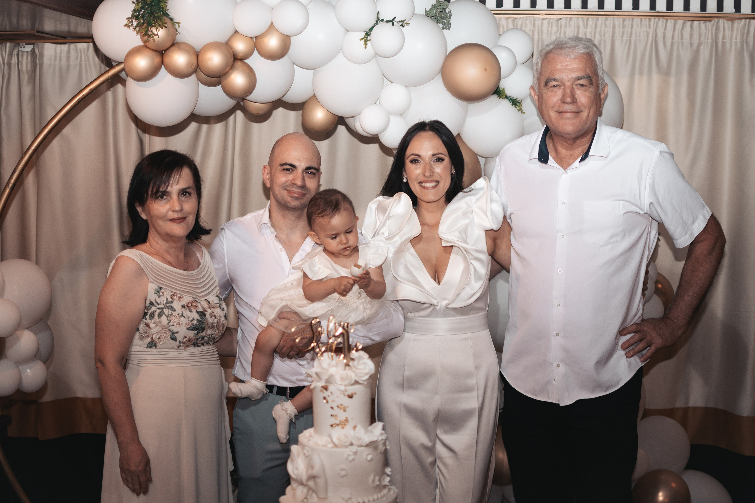 Sofija, krštenje i rođendan. BambinaaPhotography