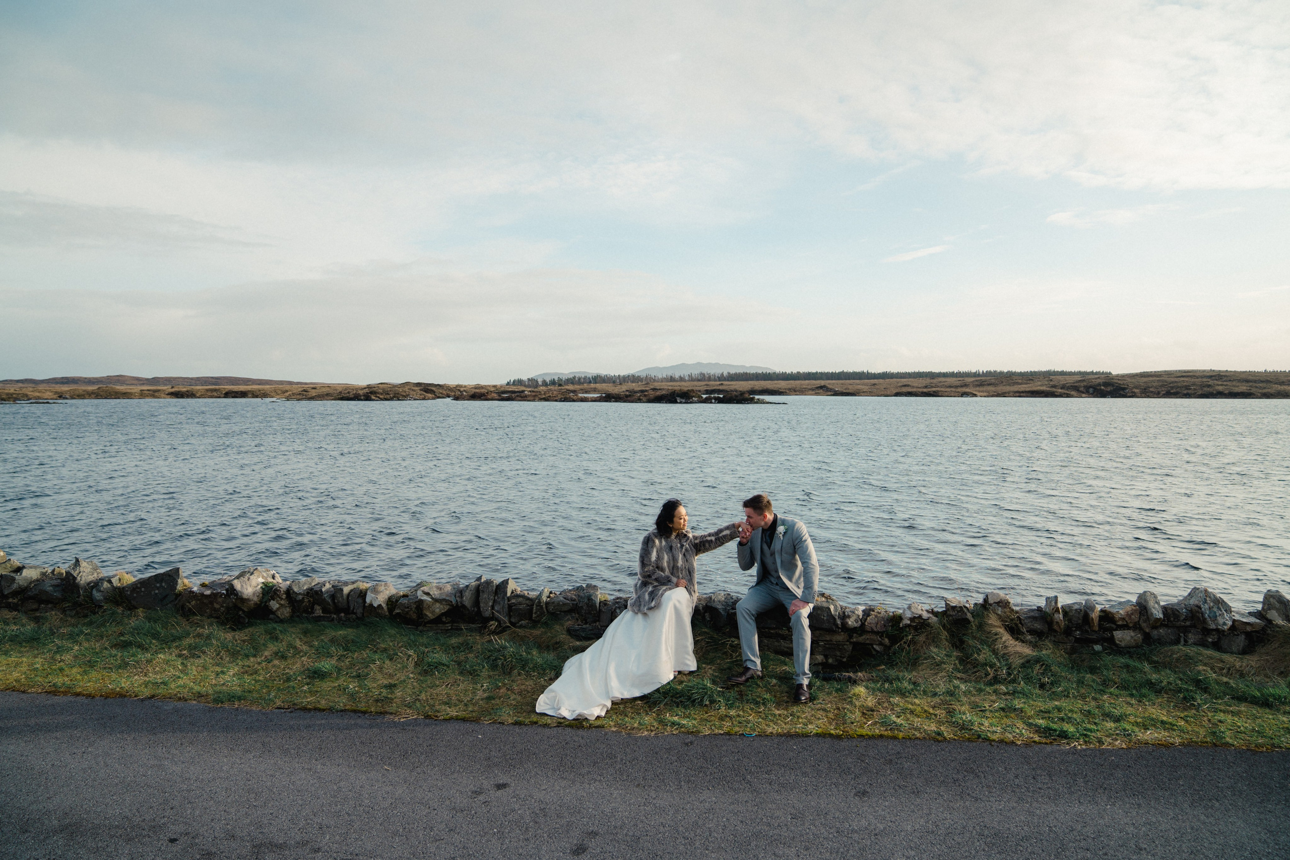 Aongas & Yannie. Wedding and family photographer Ireland