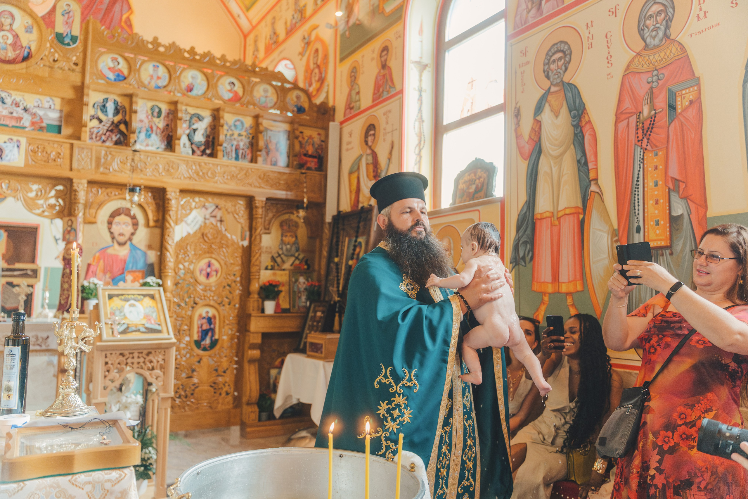 Théo Andrei`s Christening