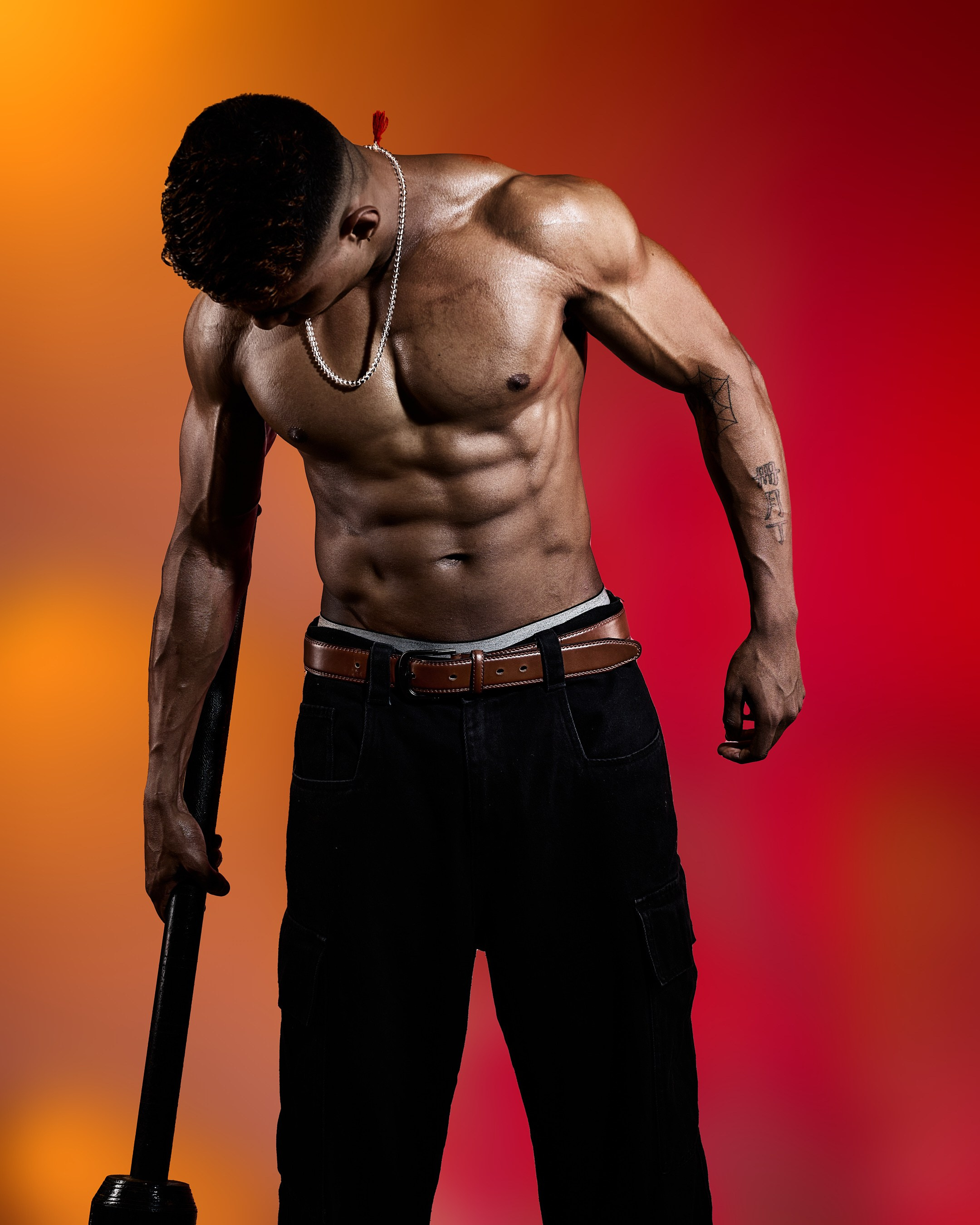 Bodybuilding Fitness Portrait in Chennai