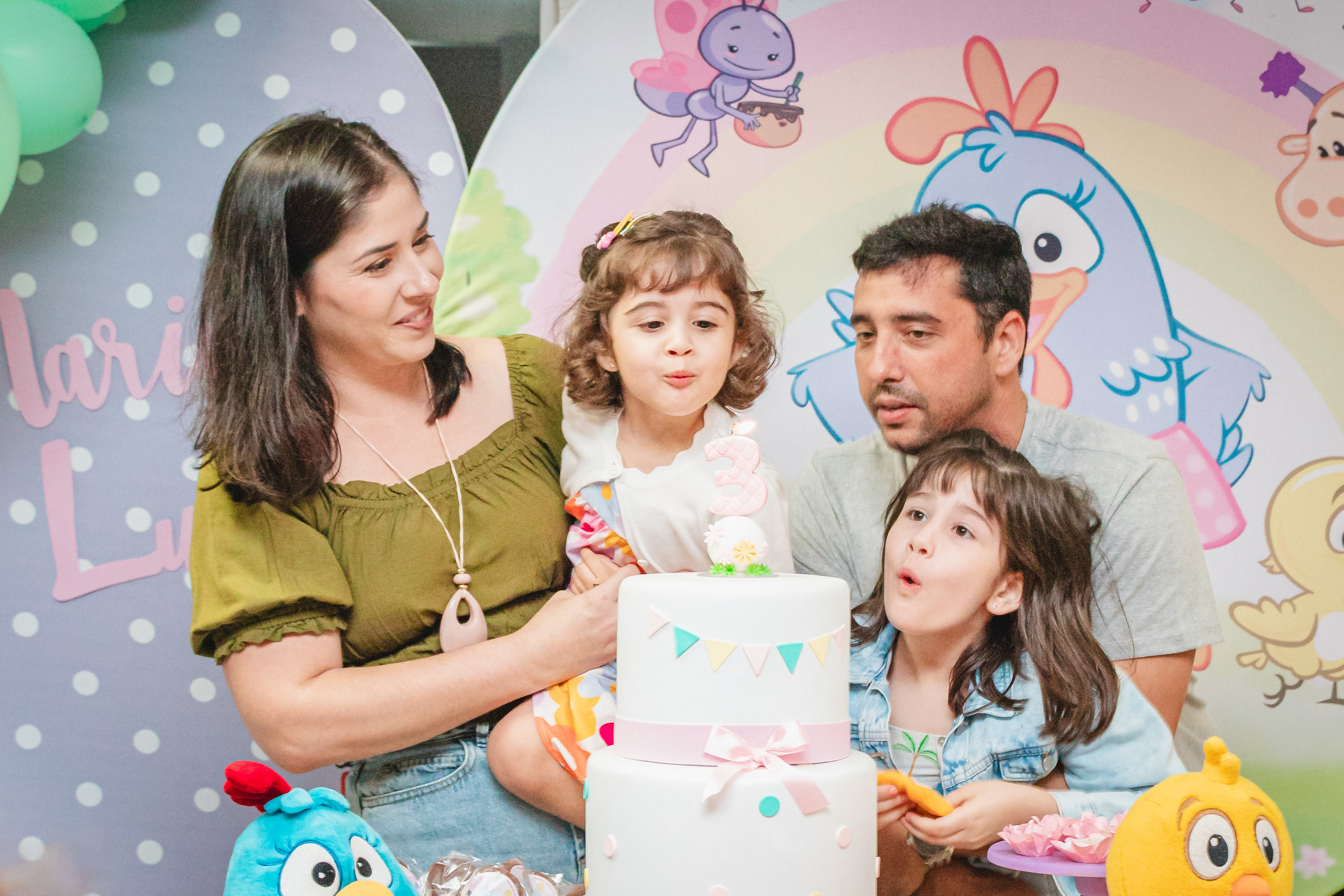 Maria Luiza — Aniversário 3 anos. Principal