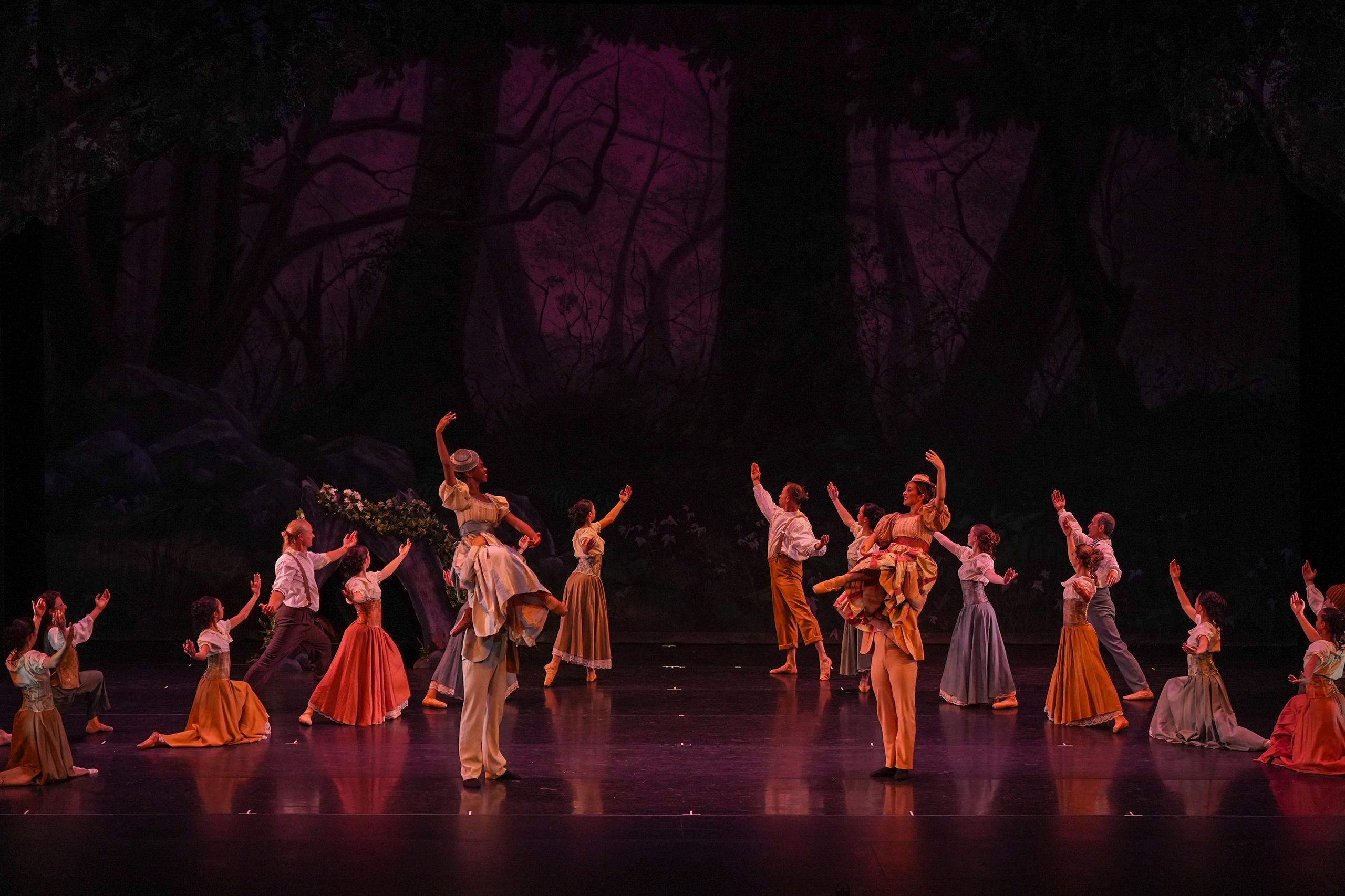 Emotional live ballet performance photographed in Santa Clarita, California.