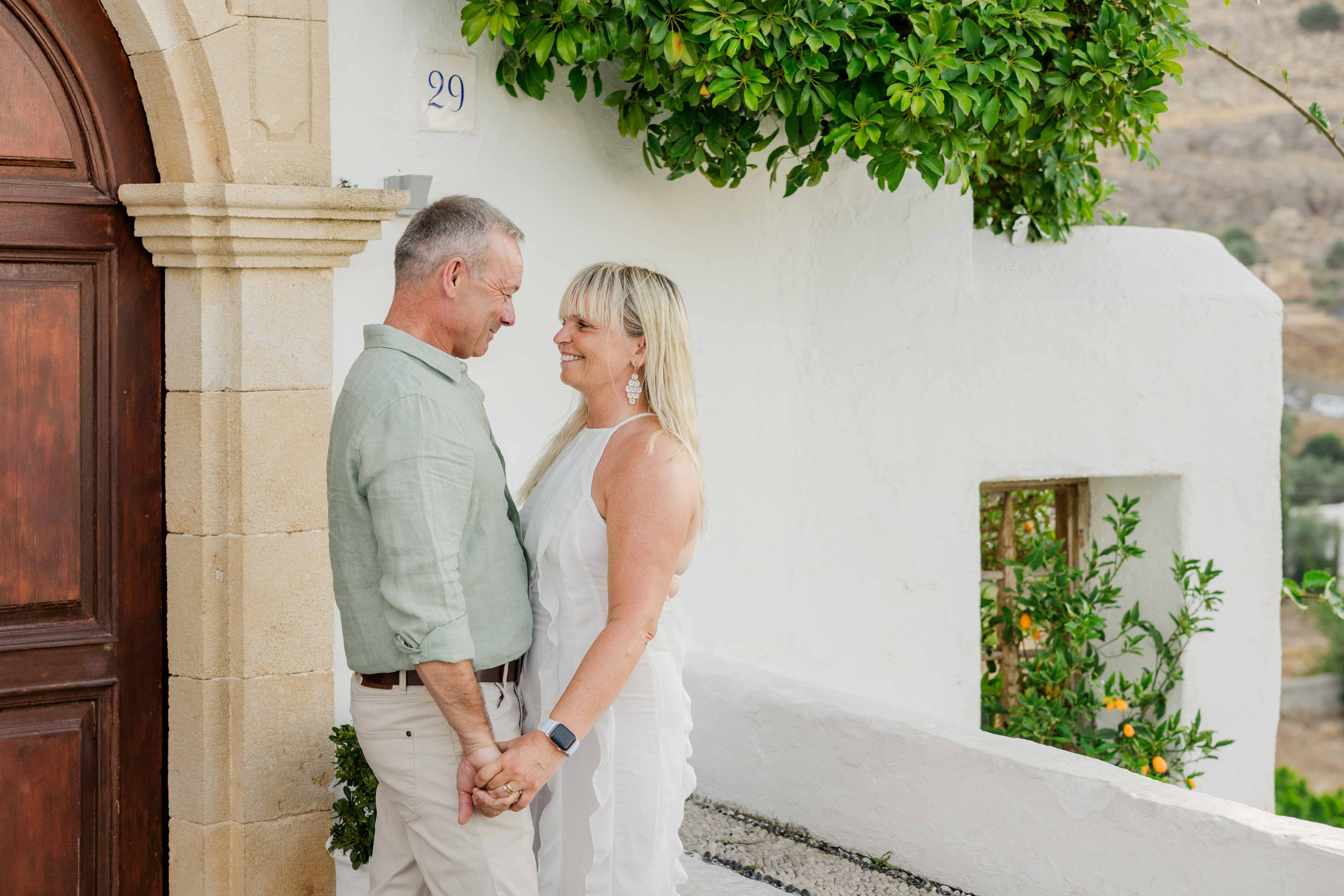 A walk to Lindos with Rob & Louise!. Photography in Rhodes