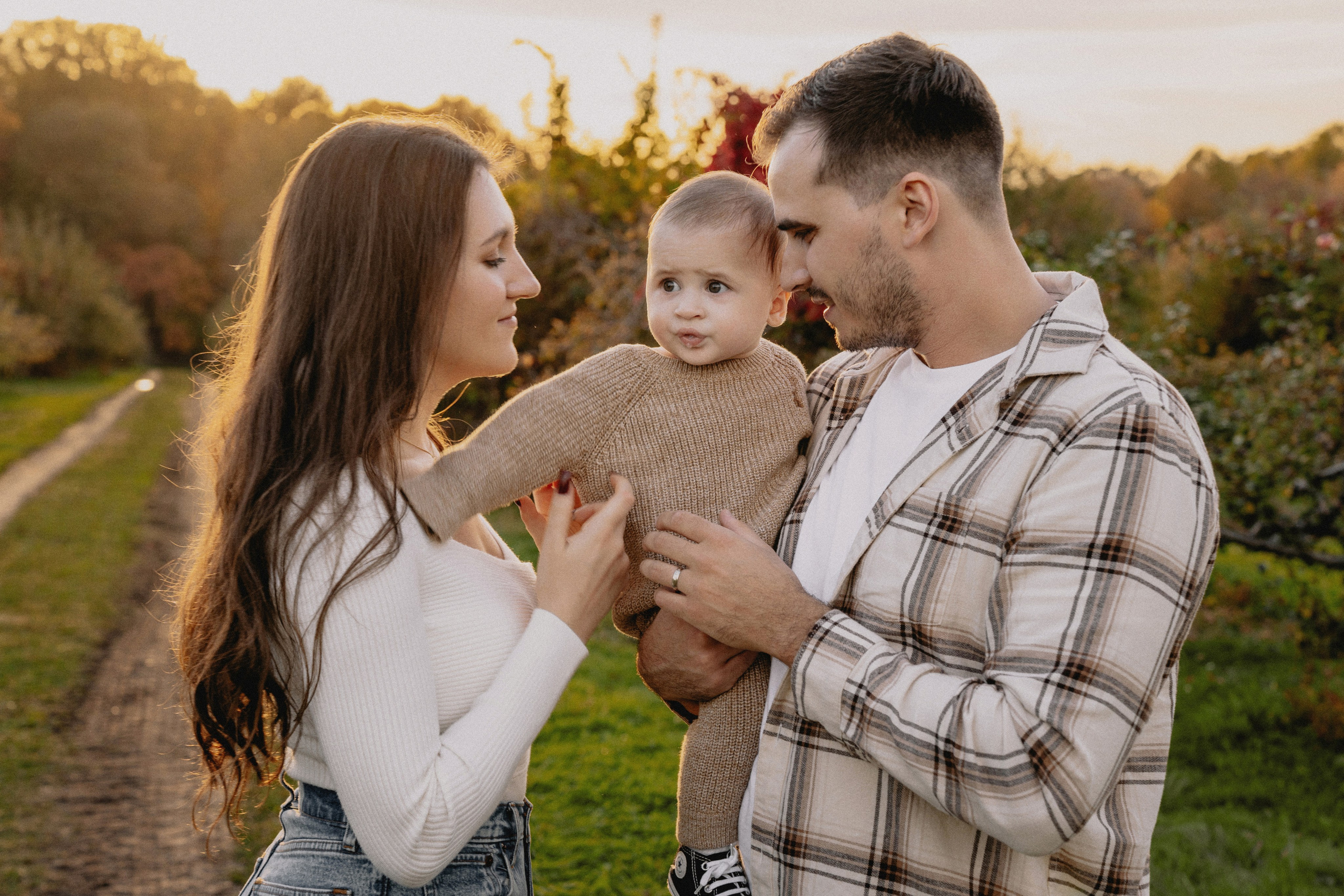 Caroline, Nazar, Leonardo. Outdoor. Wedding and family photographer and videographer PA, NJ, NY, DE, MD