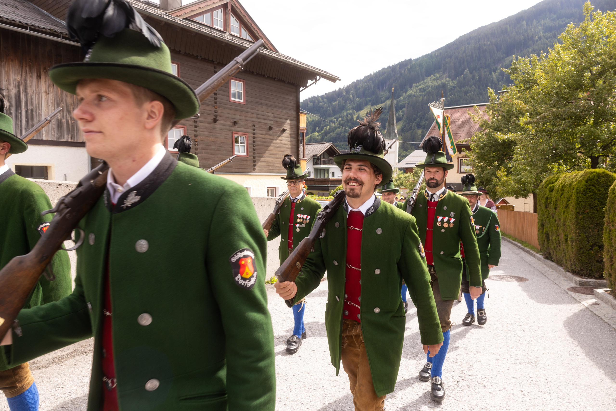 SCHÜTZENKOMPANIE, Dorfgastein, 12.07.2025. Guzel Kolobova| Fotografin| Salzburg