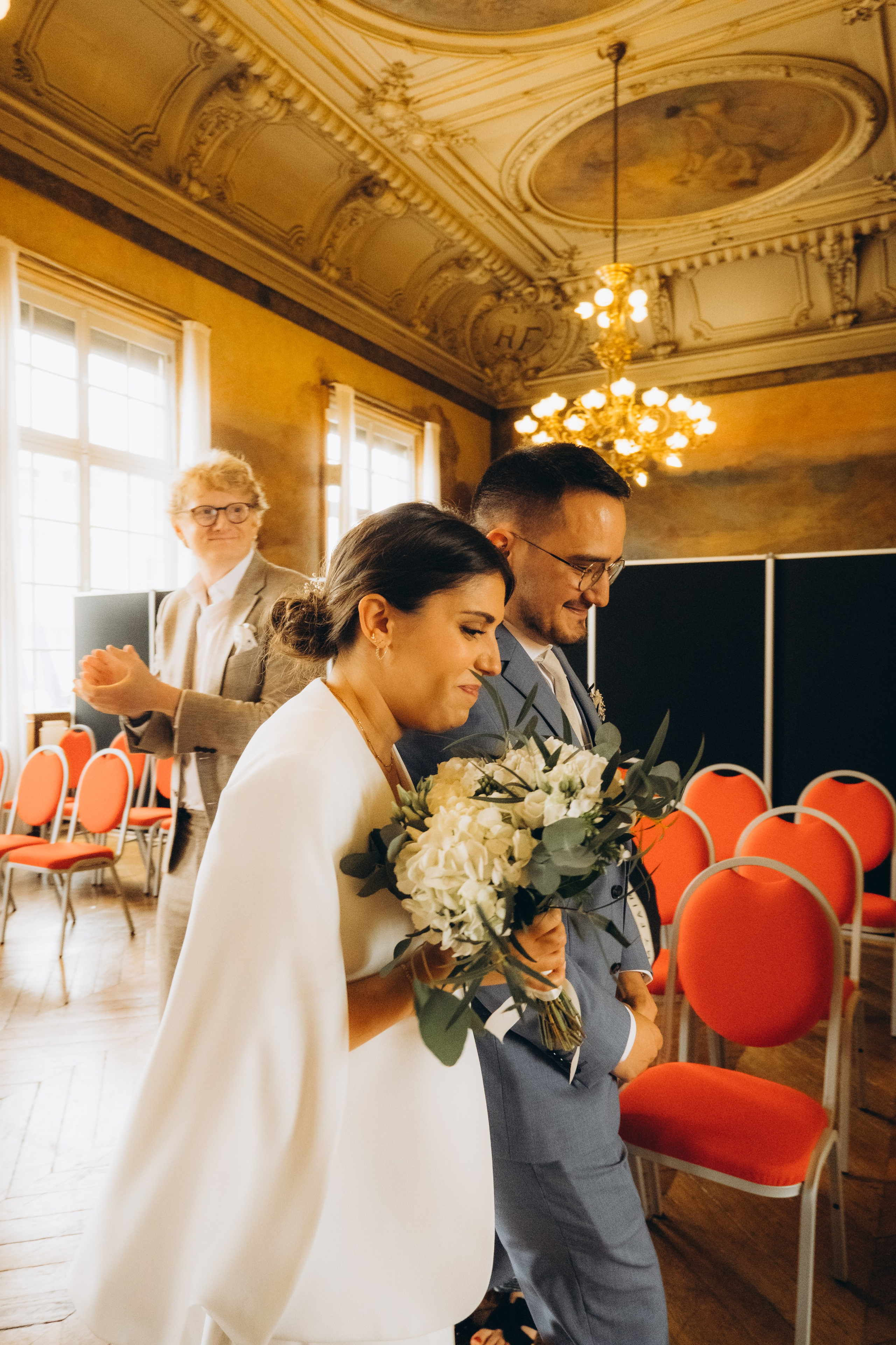Liliana & Loic Wedding Day. Photographer in Paris Marina Chaput