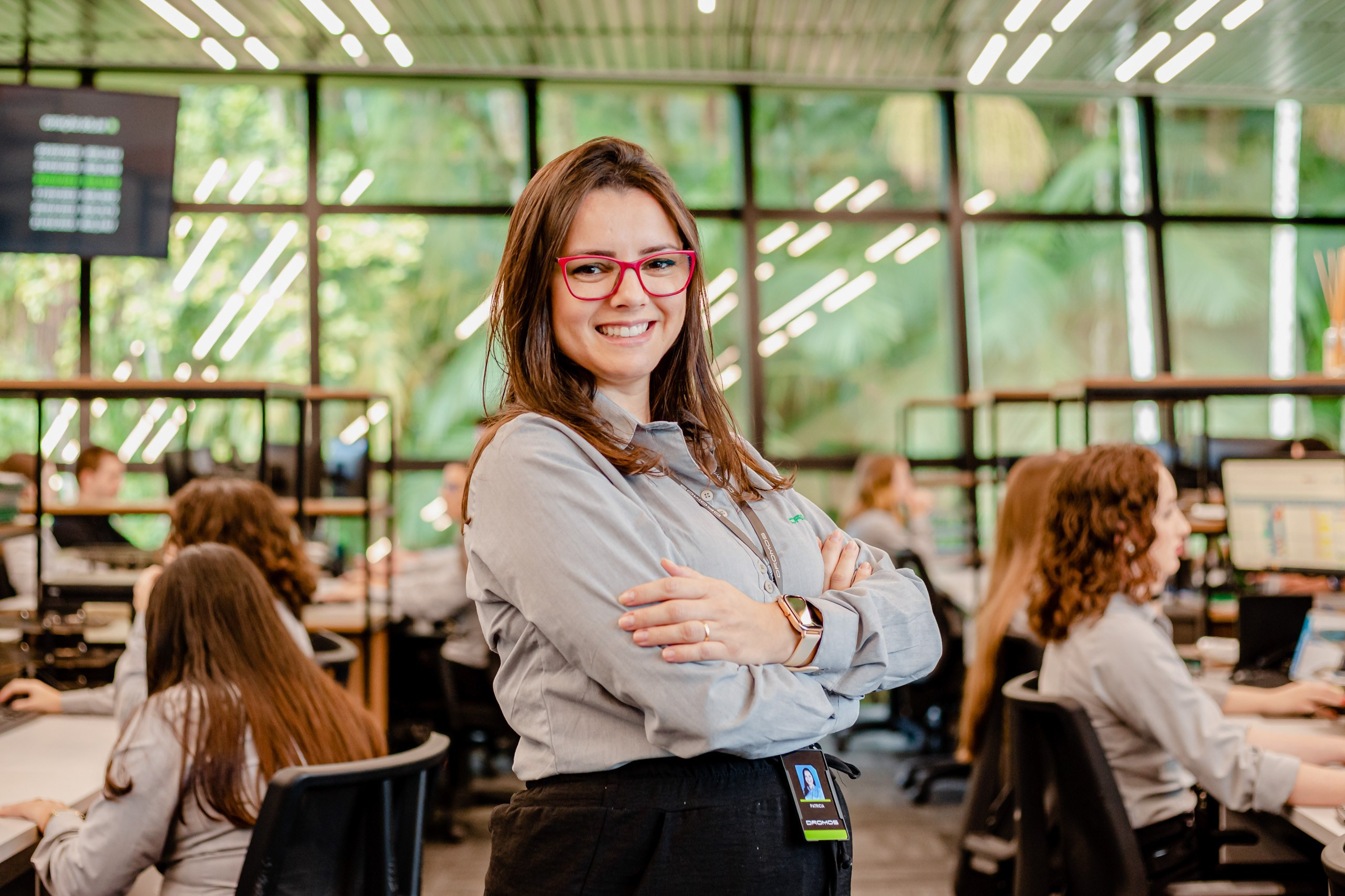 Fotografia de retrato corporativo para a empresa Dromos em Joinville — Santa Catarina