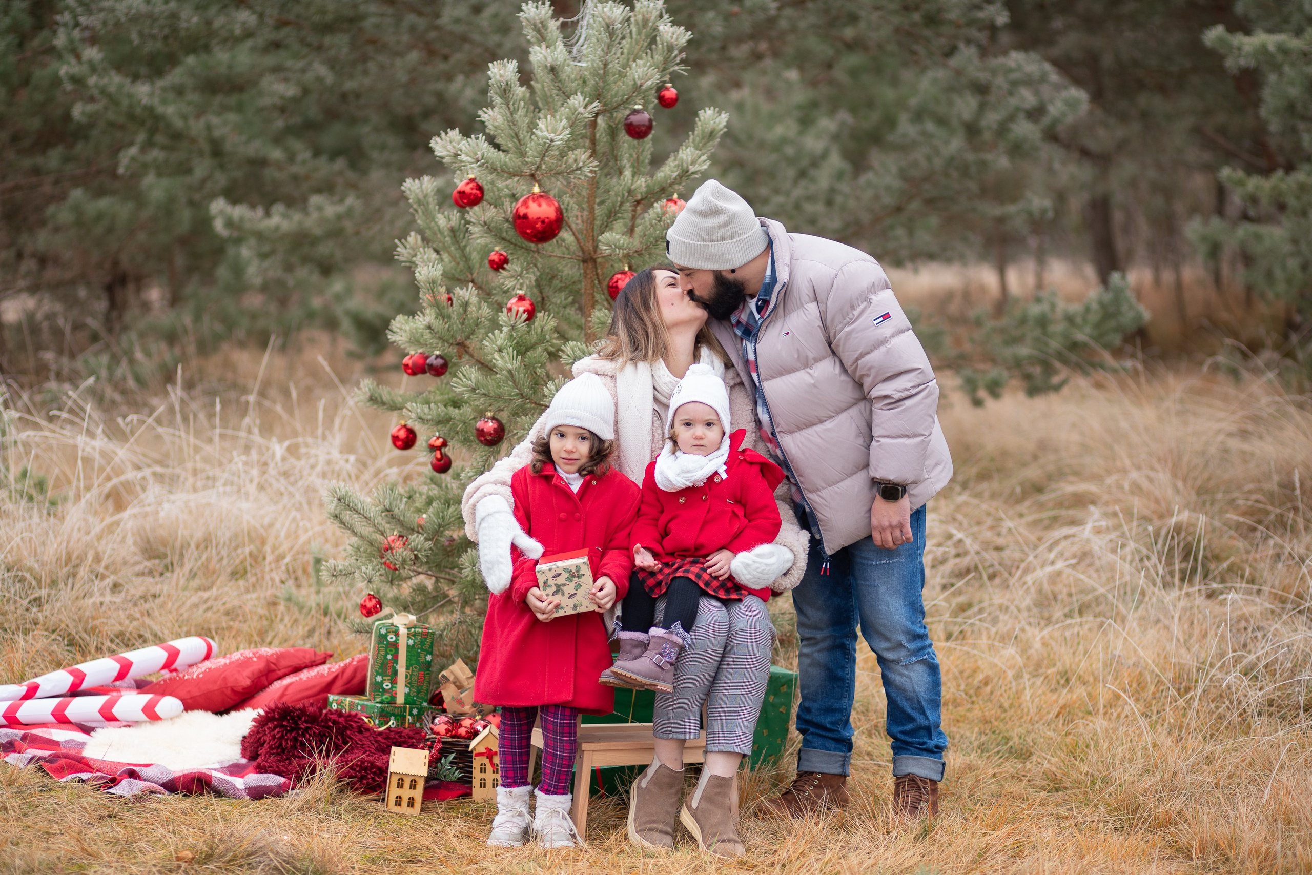 Weihnachten. Familien- und Kinderfotografin Katerina Vlasenko, München