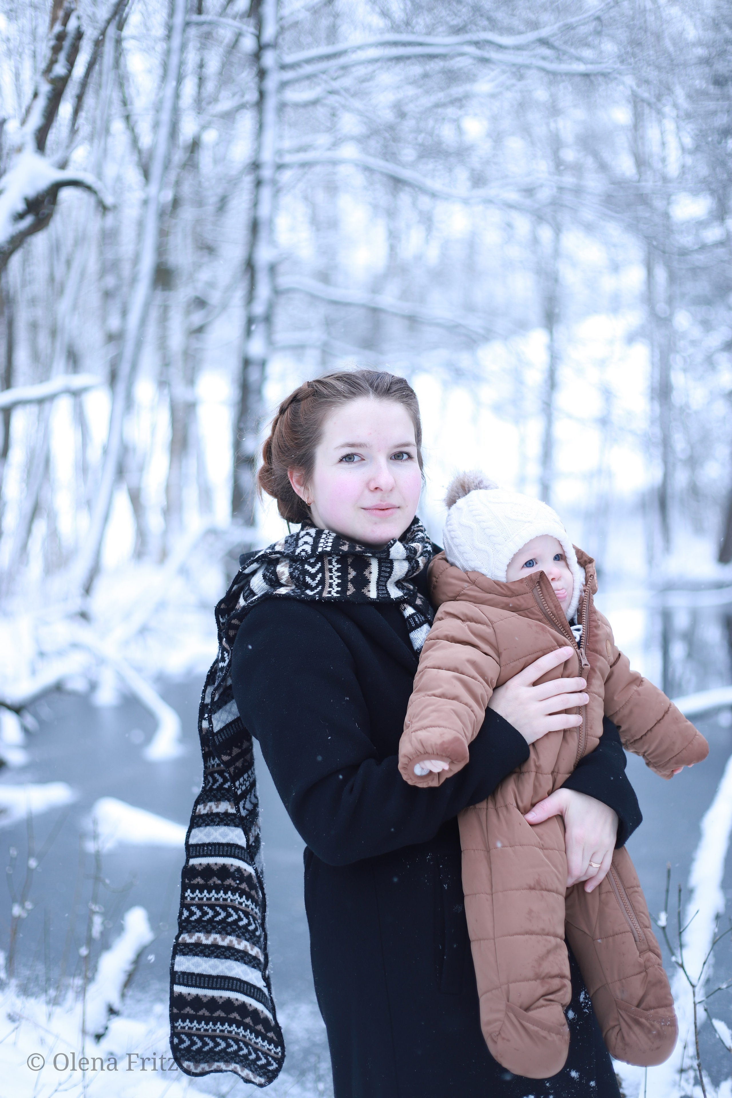 Winterfotografie (im Wald). Olena Fritz Fotografie