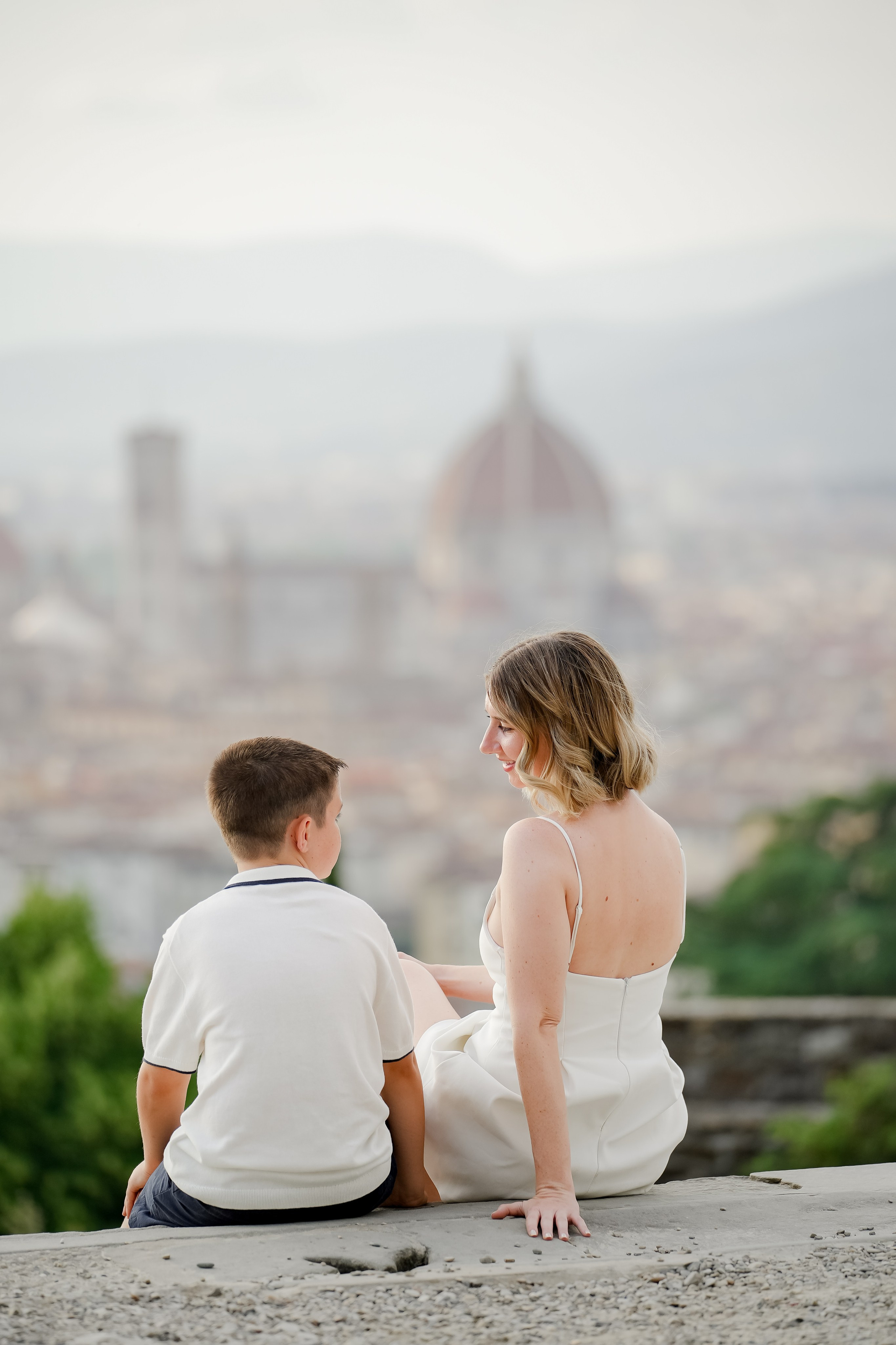 Mandy and Family. Wedding Photographer in Italy