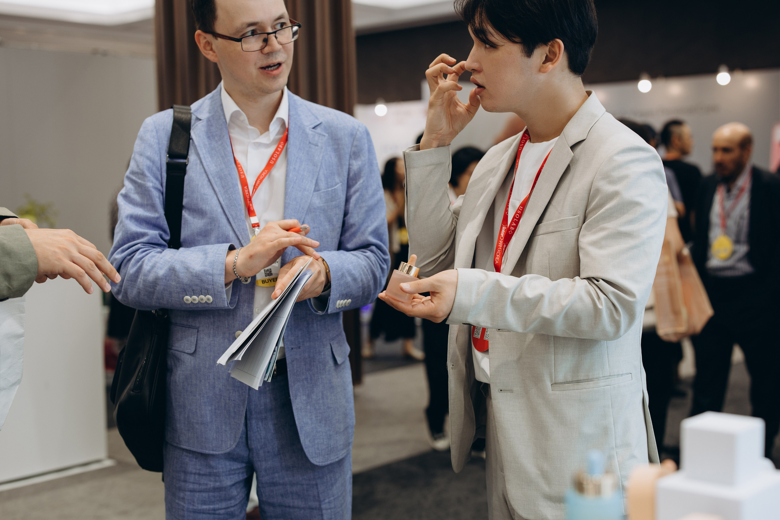 Inter charm Korea 2024 (ELSYM8). Portrait photographer in South Korea Olga Lian