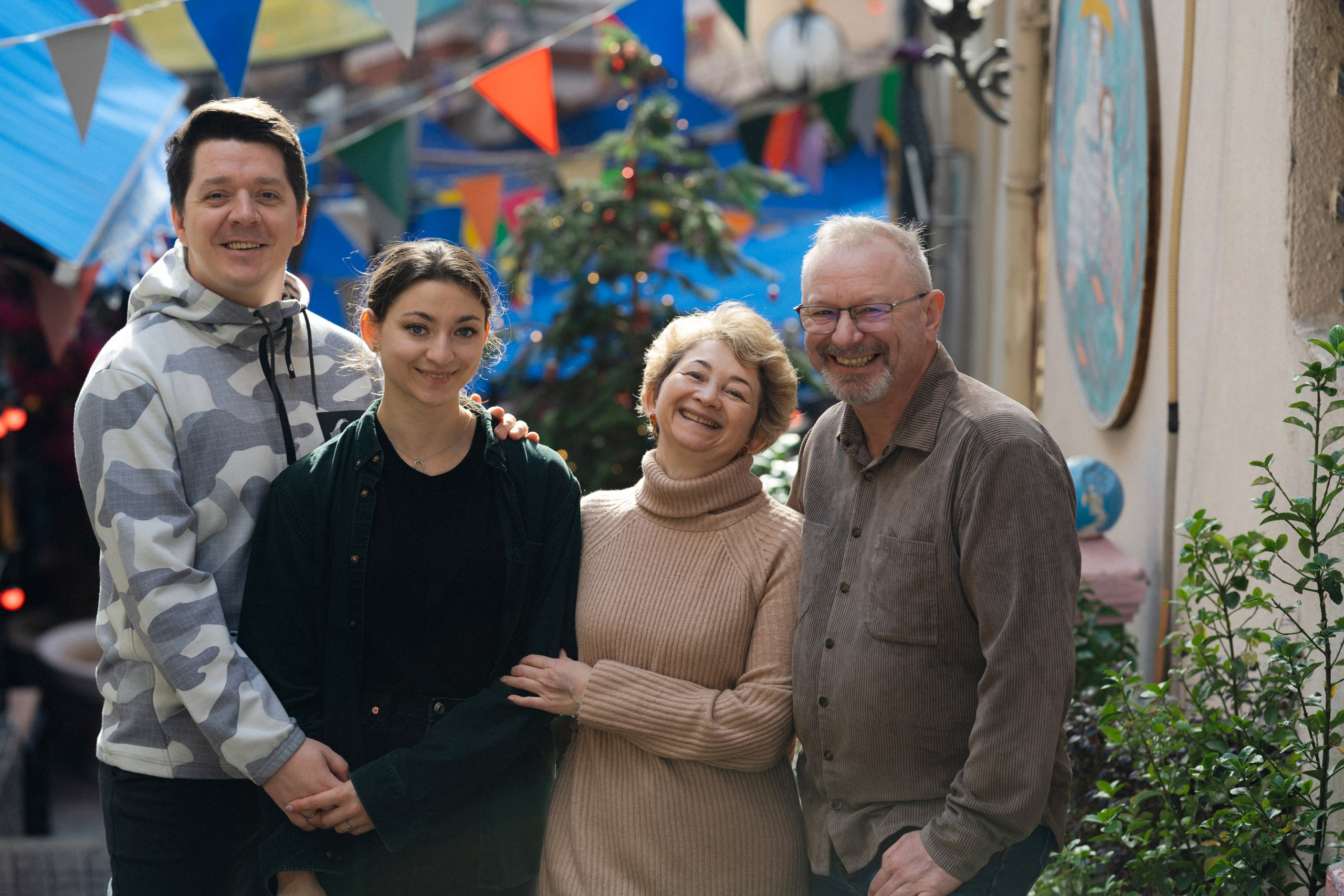 Family walk around Isteklal street. Aesthetic & Lifestyle photographer in Da Nang, Vietnam