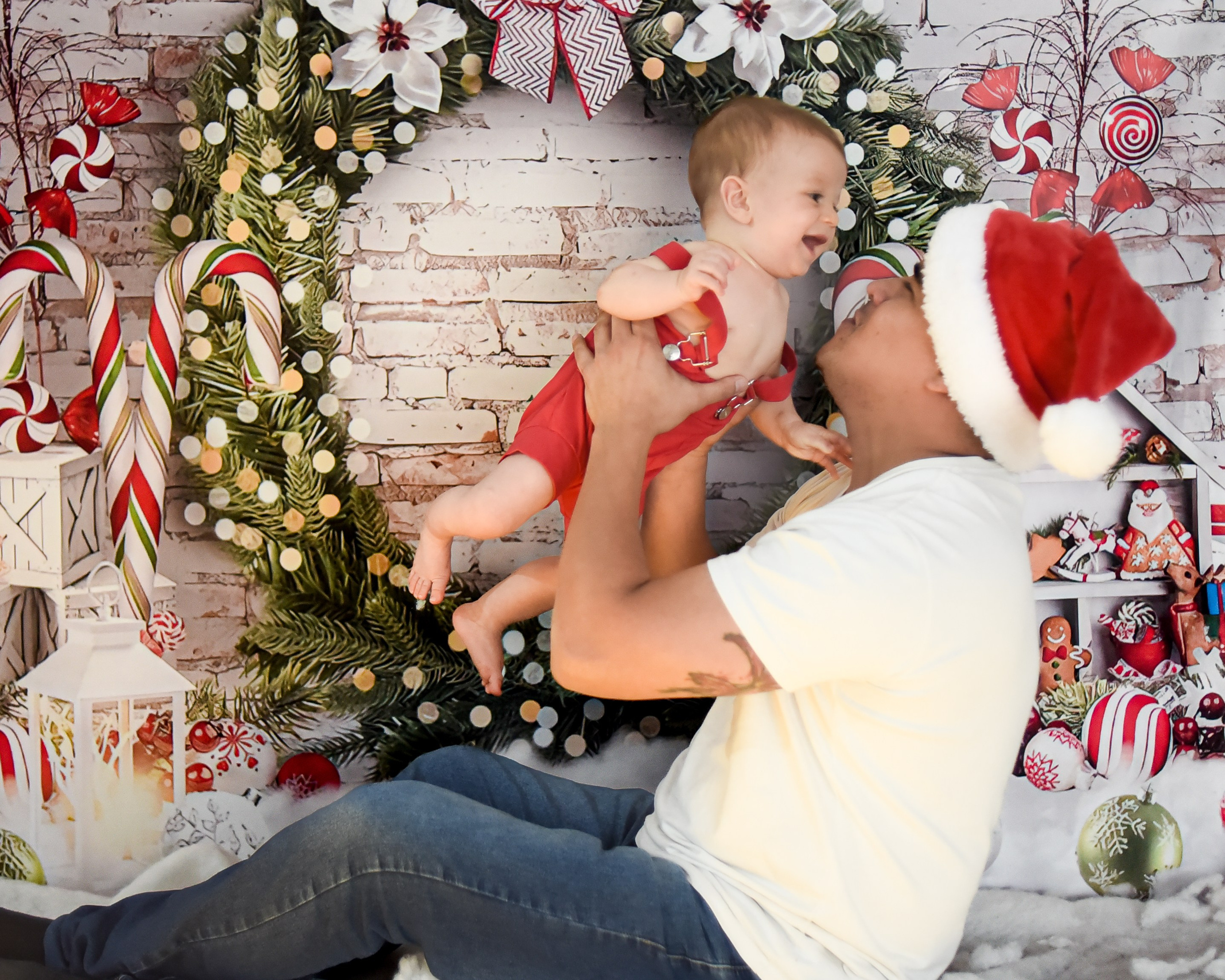 Sesión Navideña de Faustino, Octavio y Familia. Fotografo de casamiento en misiones y fotógrafo de familia  Posadas