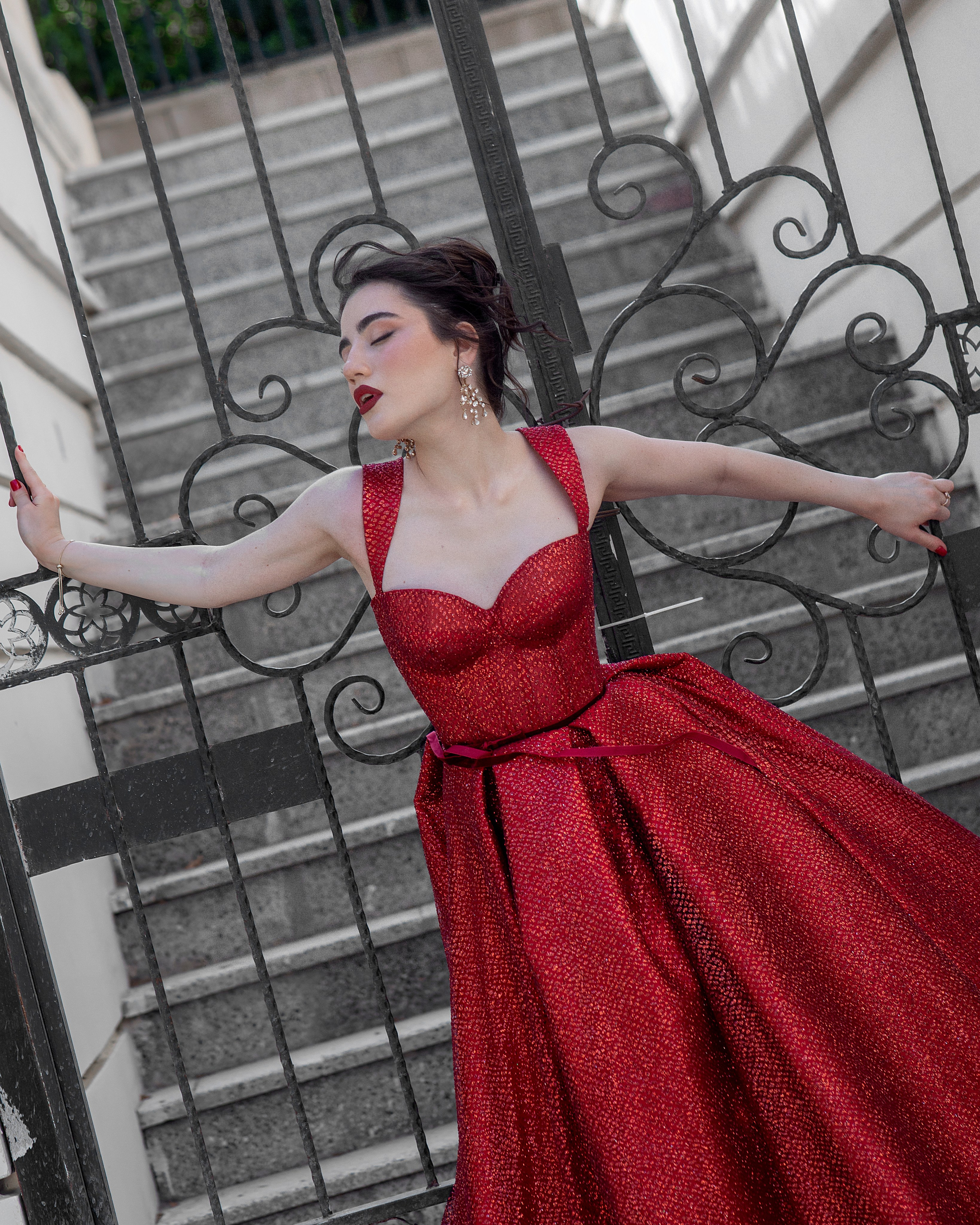 Flaming Red Glamour. Fotograf Baku