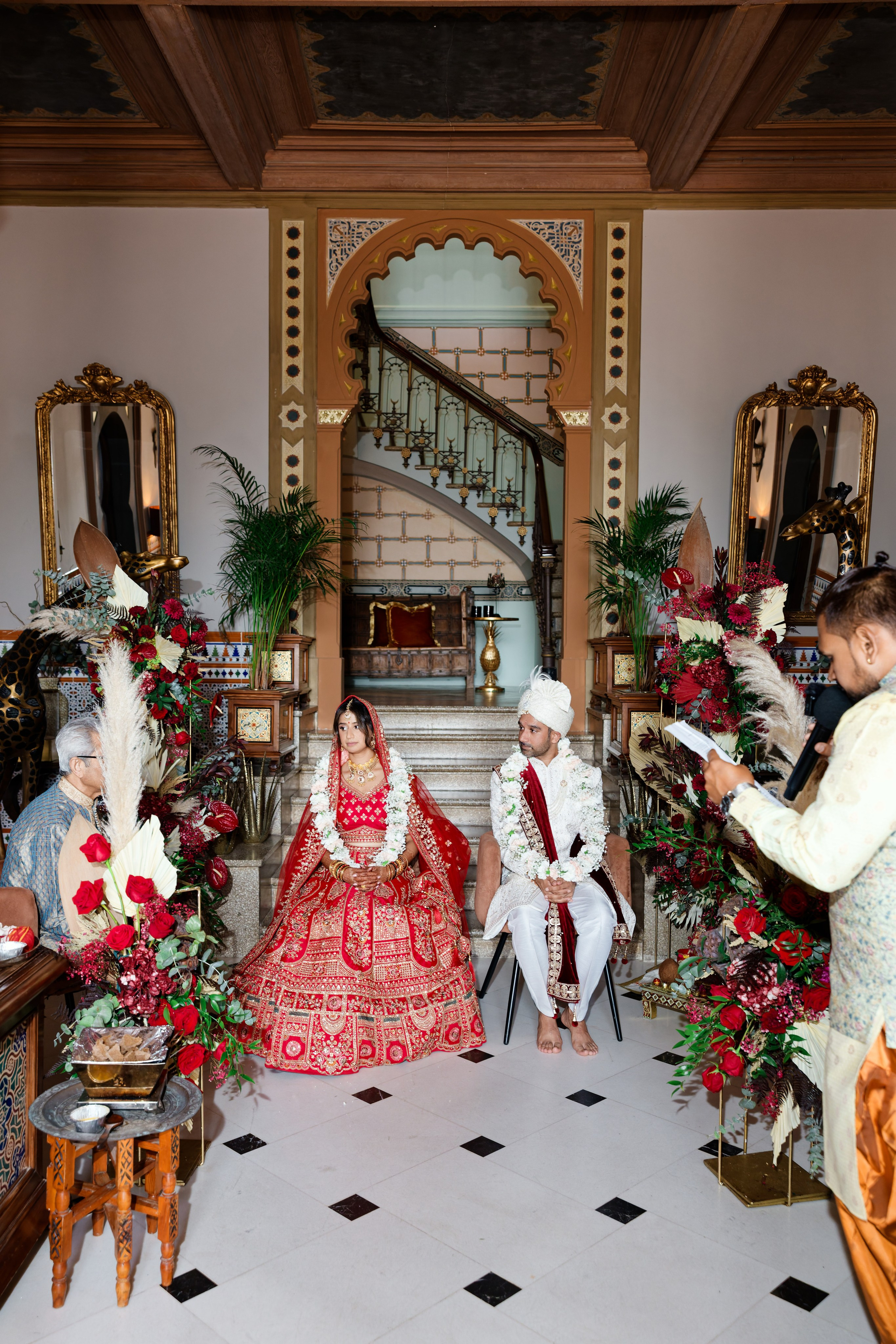 Indian wedding at Gran Villa Rosa, Barcelona