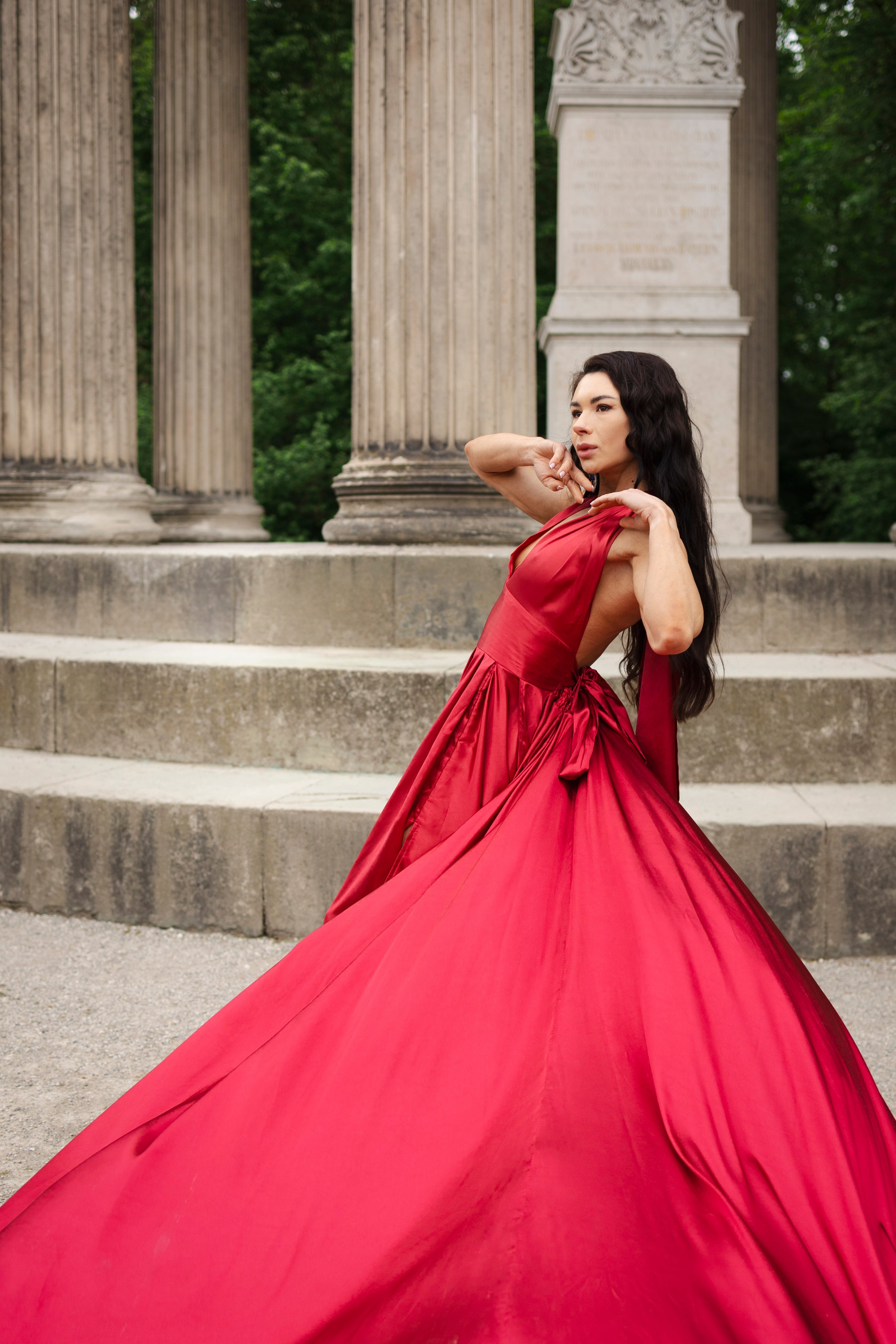 Long dresses shooting. Photographer in Munich