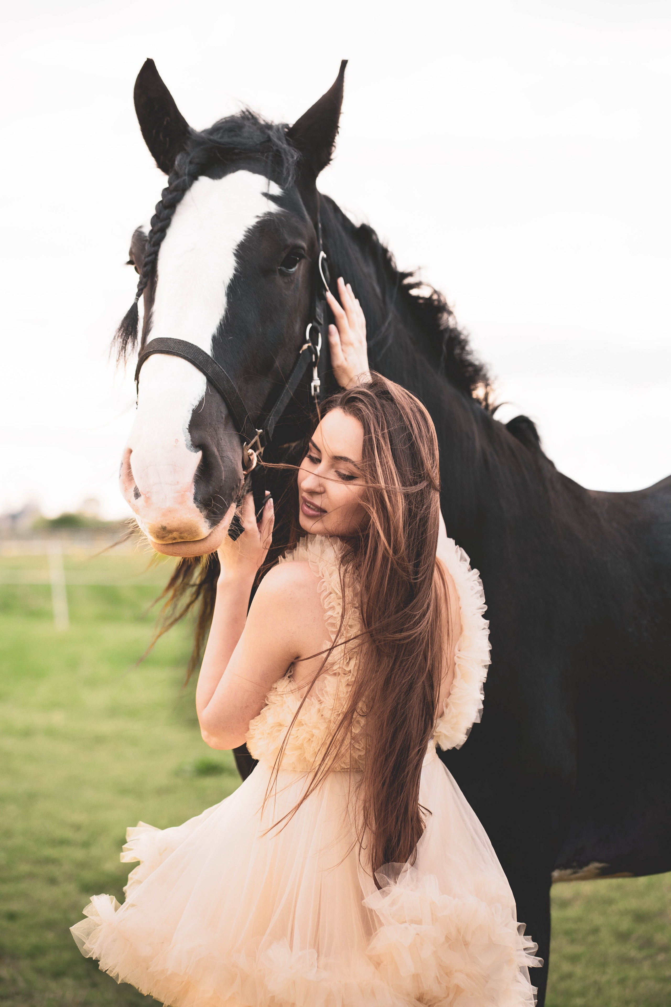 Dominika su žirgu. Fotografija — Olga Bojarin