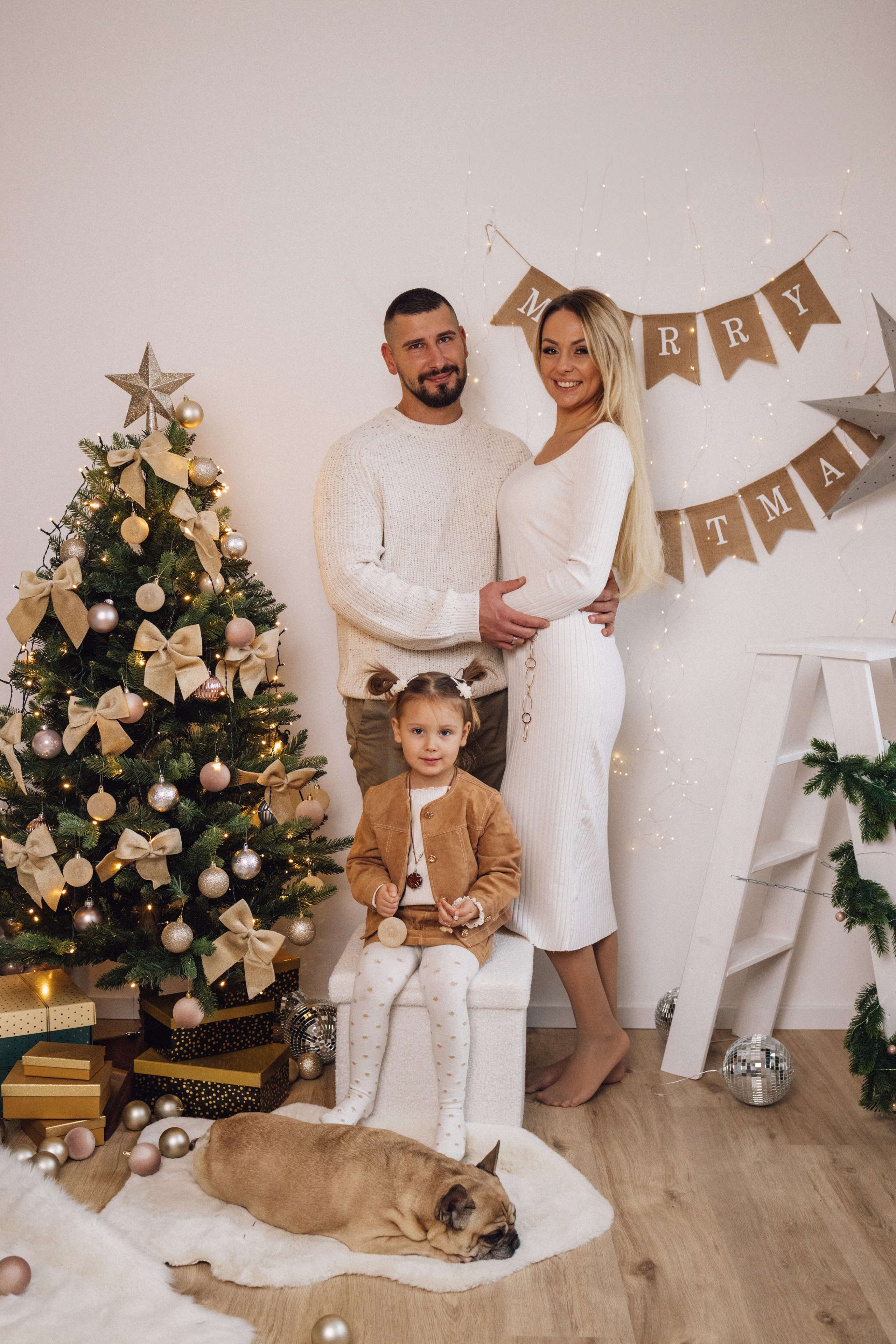 Weihnachtsminishooting. Fotografin Heidenheim / Newborn, Babybauch & Familie - Nadine Schmalz