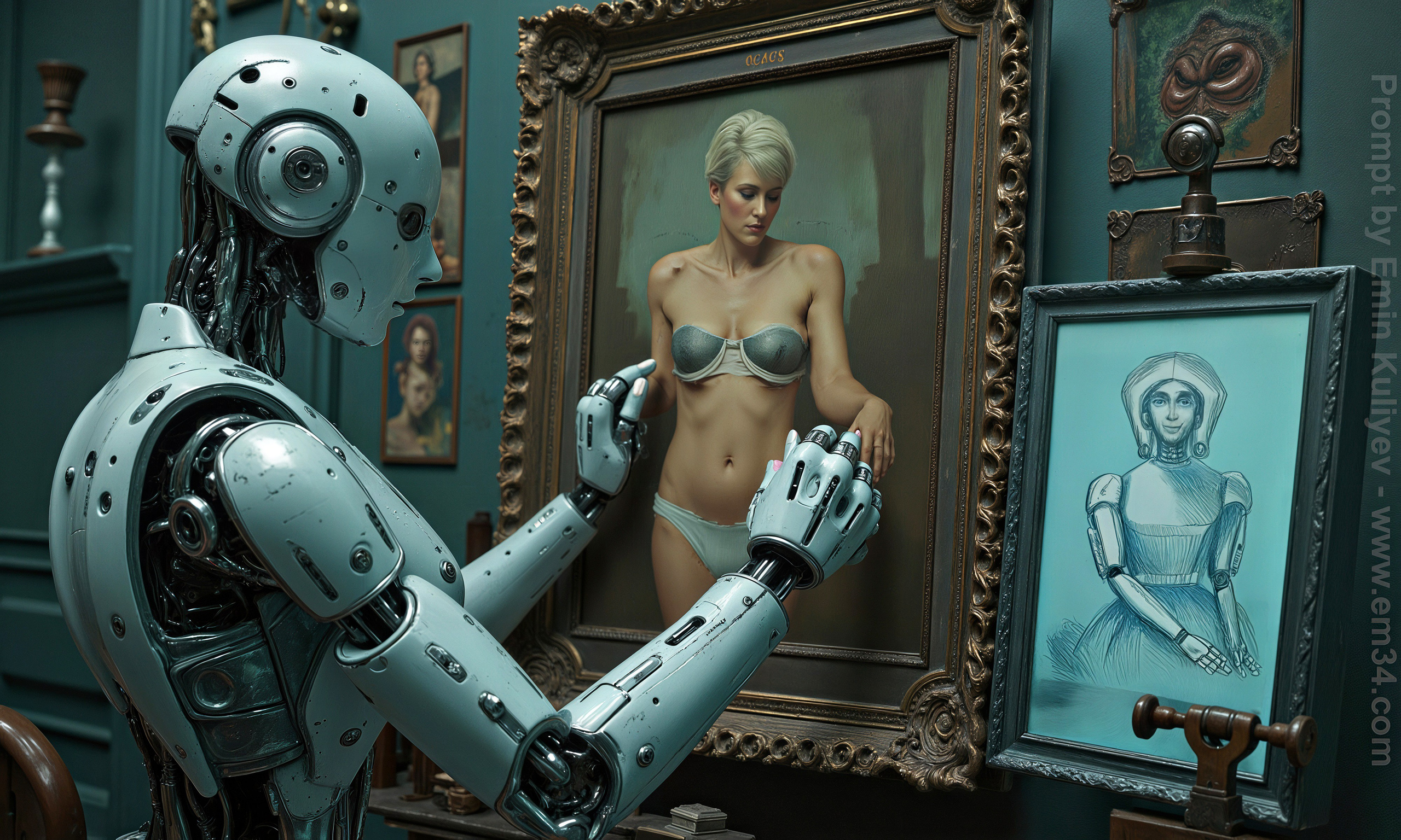 About robots world and not only — created these images in ComfyUI. Emin Kuliyev — Award-Winning Wedding Photojournalist NYC & USA | Best Wedding Photographer Known for Candid, Timeless Moments