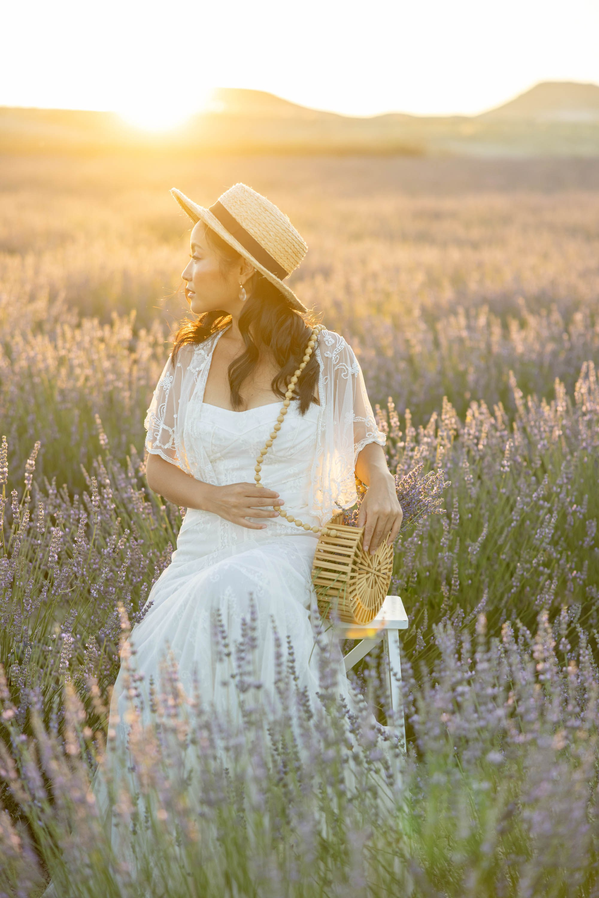 Dreamy Photoshoot in a Lavender Field. Julia Ganch I Fashion Wedding Photography I Cappadocia Turkey