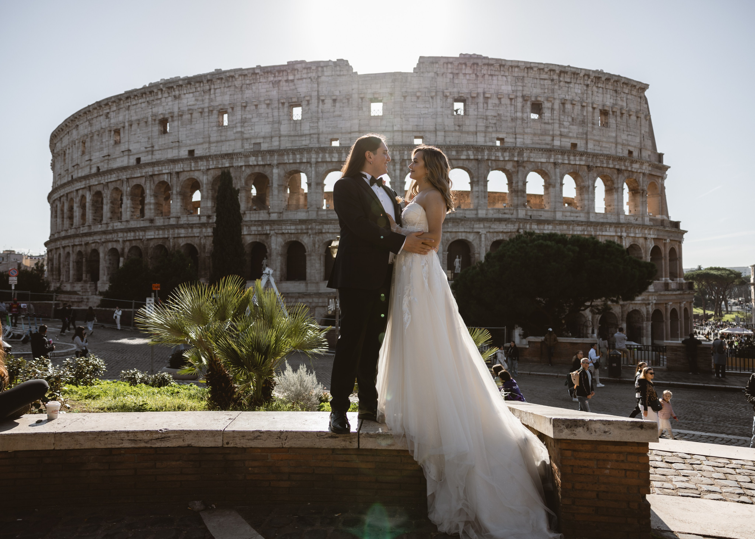 Wedding in Roma. Professional wedding photographer in Copenhagen, Denmark — Julia Byron