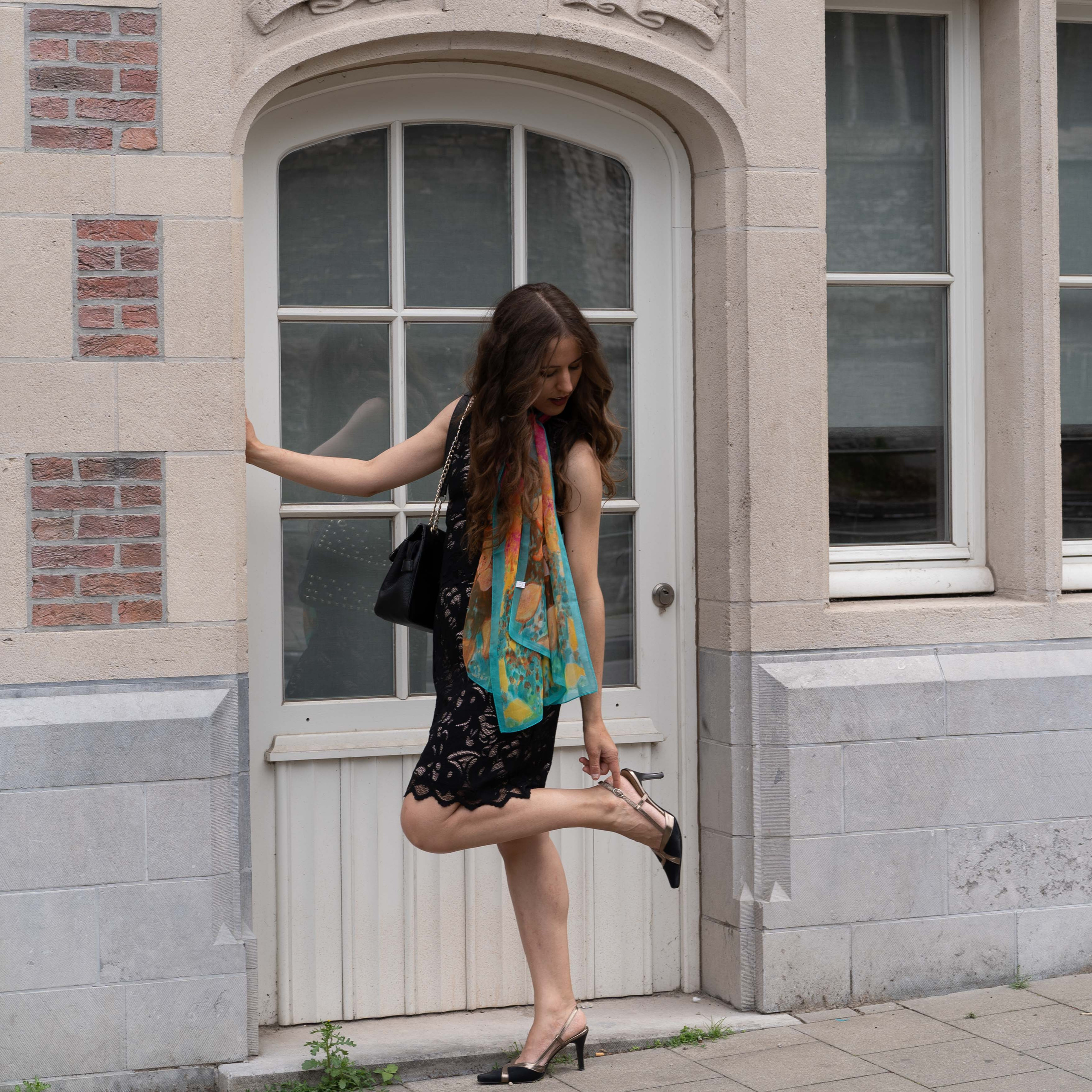 Little black dress / Gent. Tatyana Van Hedent een fotograaf te Zele, Oost-Vlaanderen