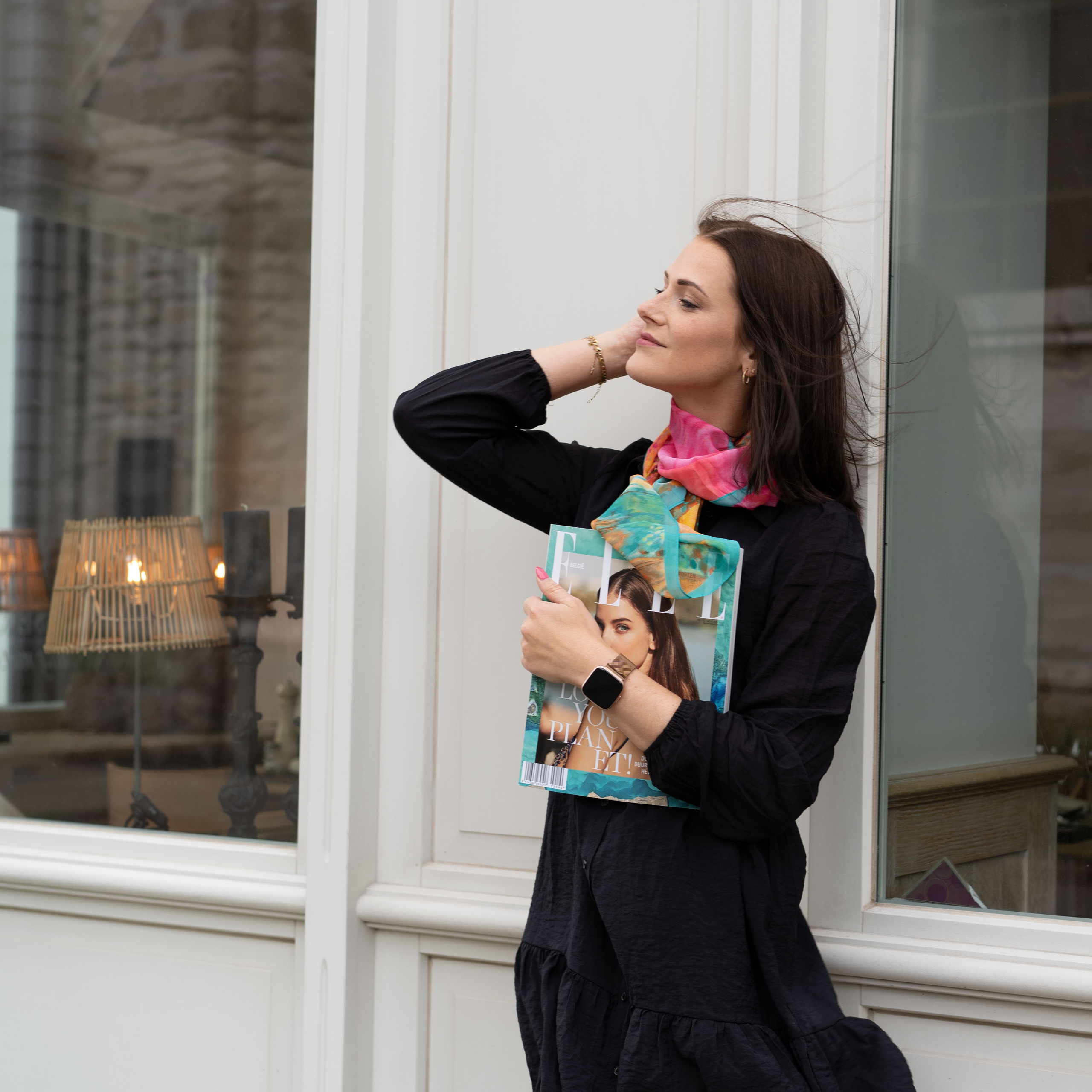 Little black dress / Lokeren. Tatyana Van Hedent een fotograaf te Zele, Oost-Vlaanderen