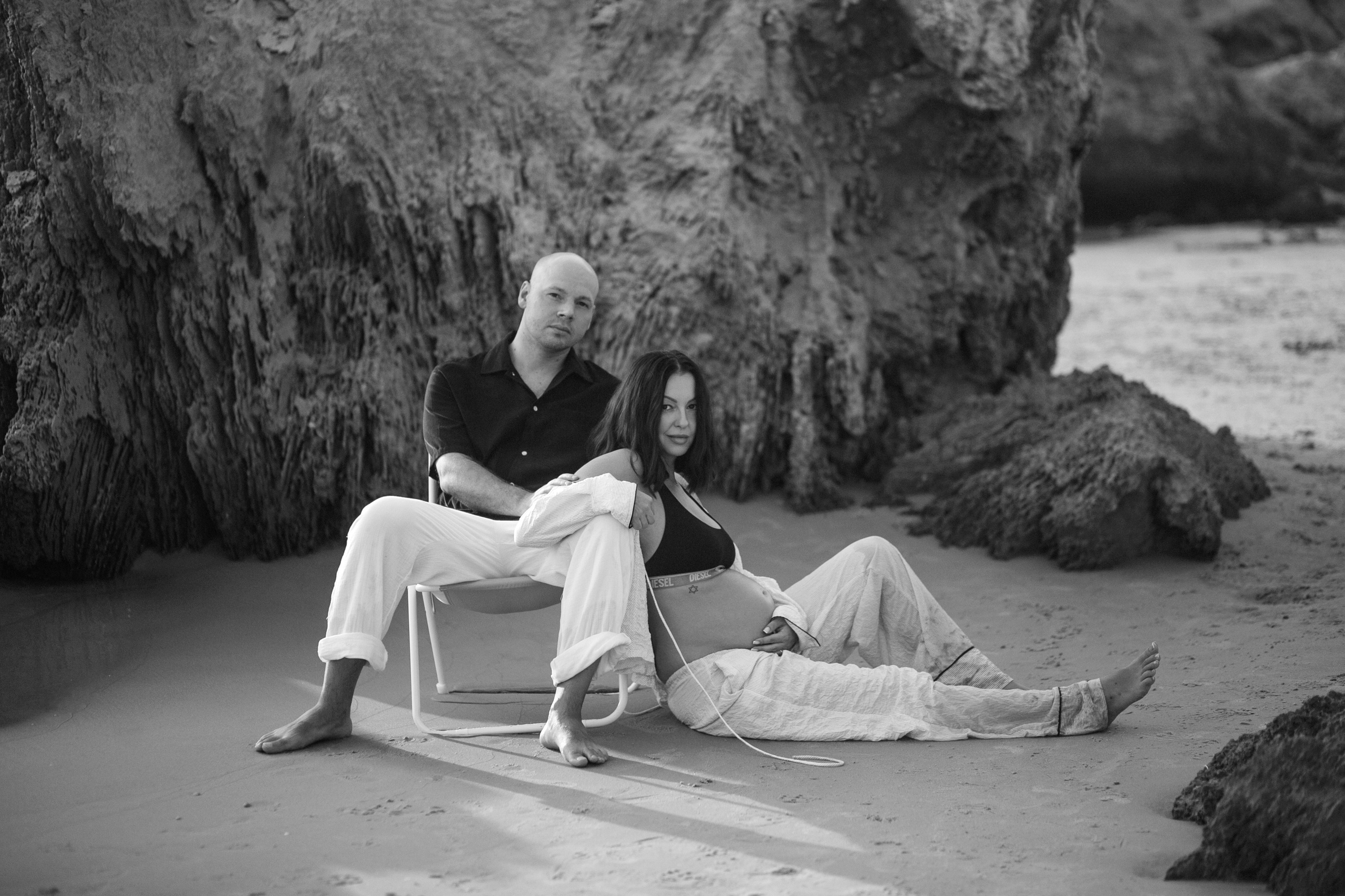 Katya & Fil Givat Olga. Family photographer in Israel