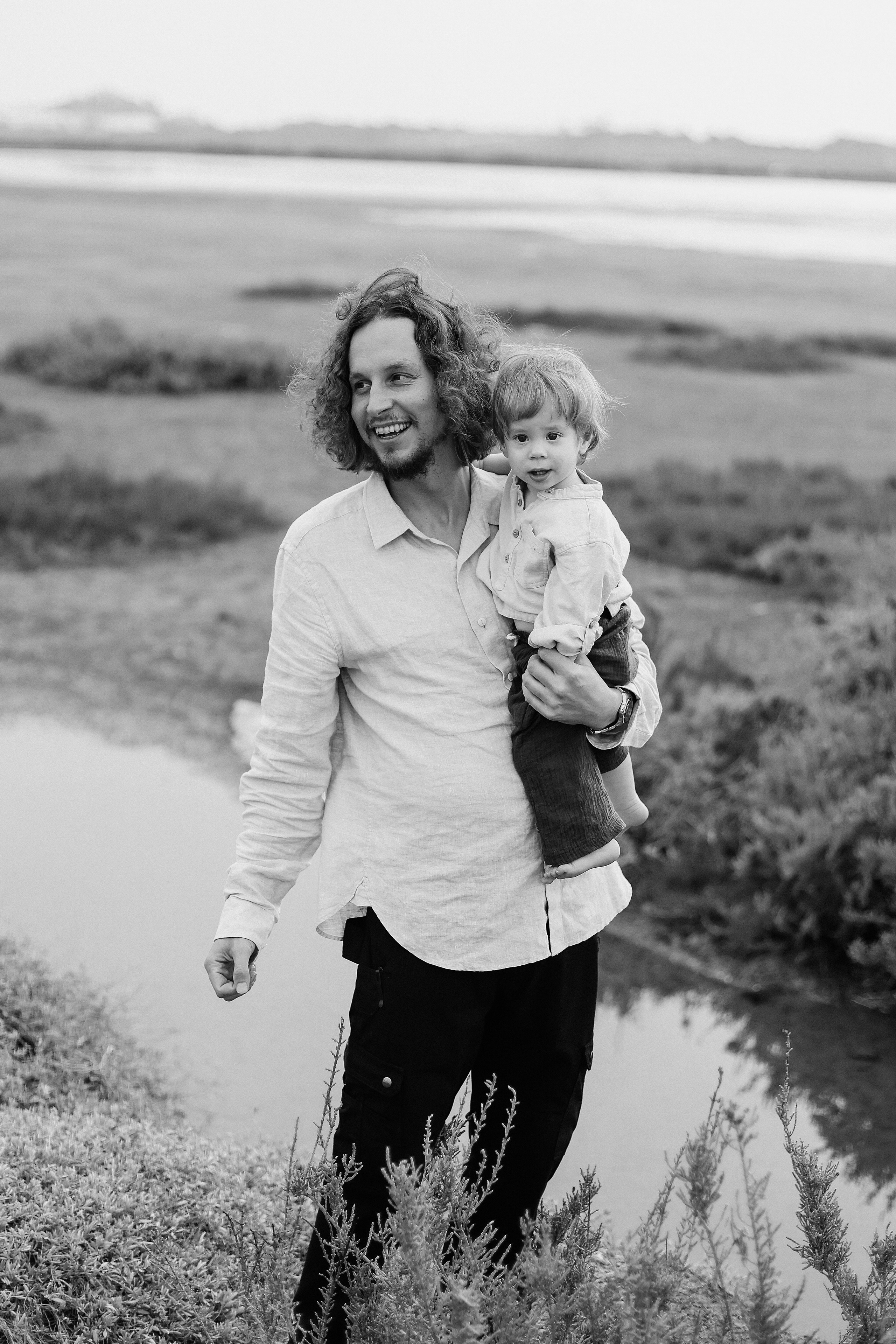 Little curls in Atlit. Family photographer in Israel