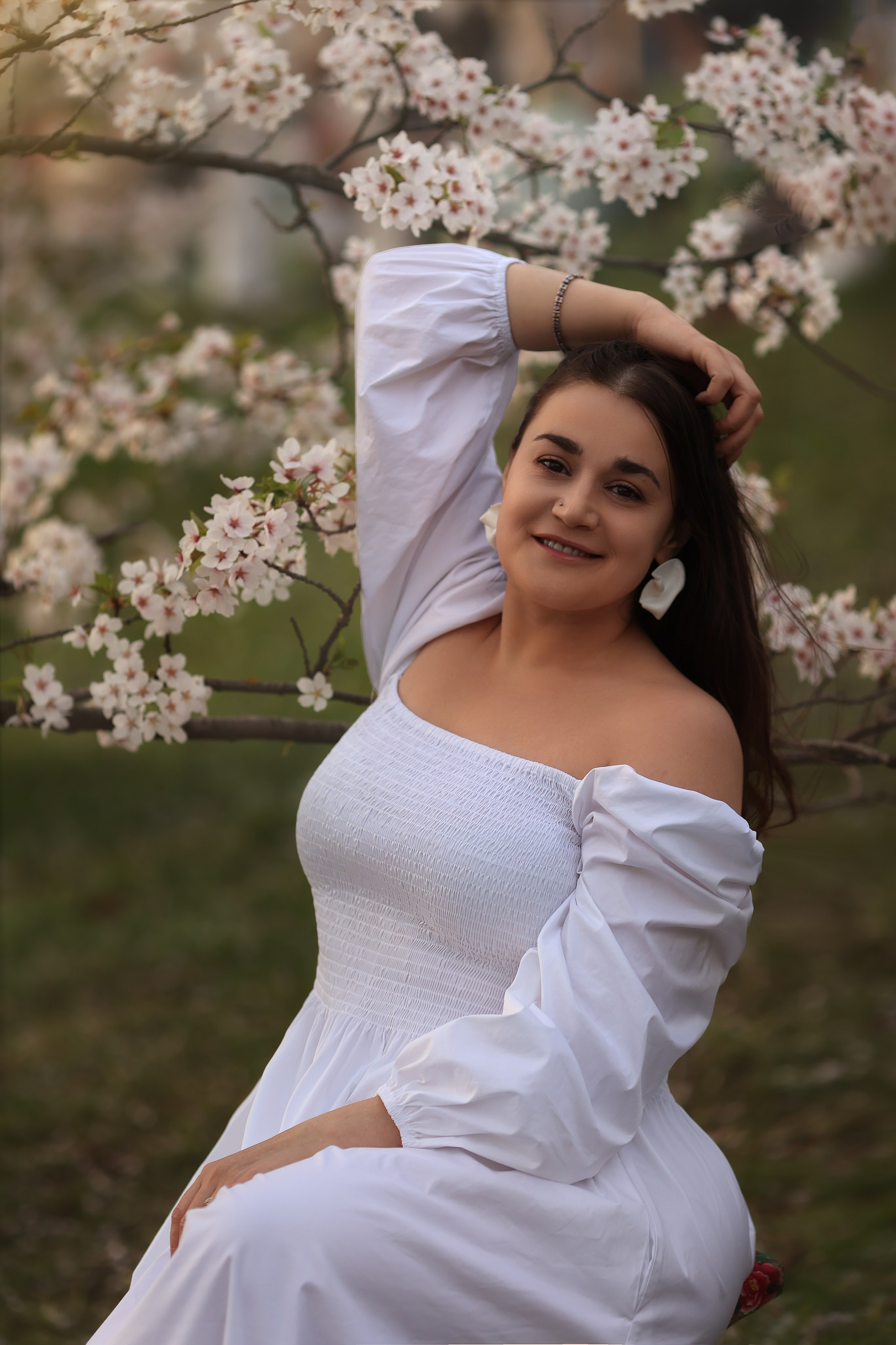 Нежное цветение сакуры. Family photographer in Vilnuis Svetlana Naumova