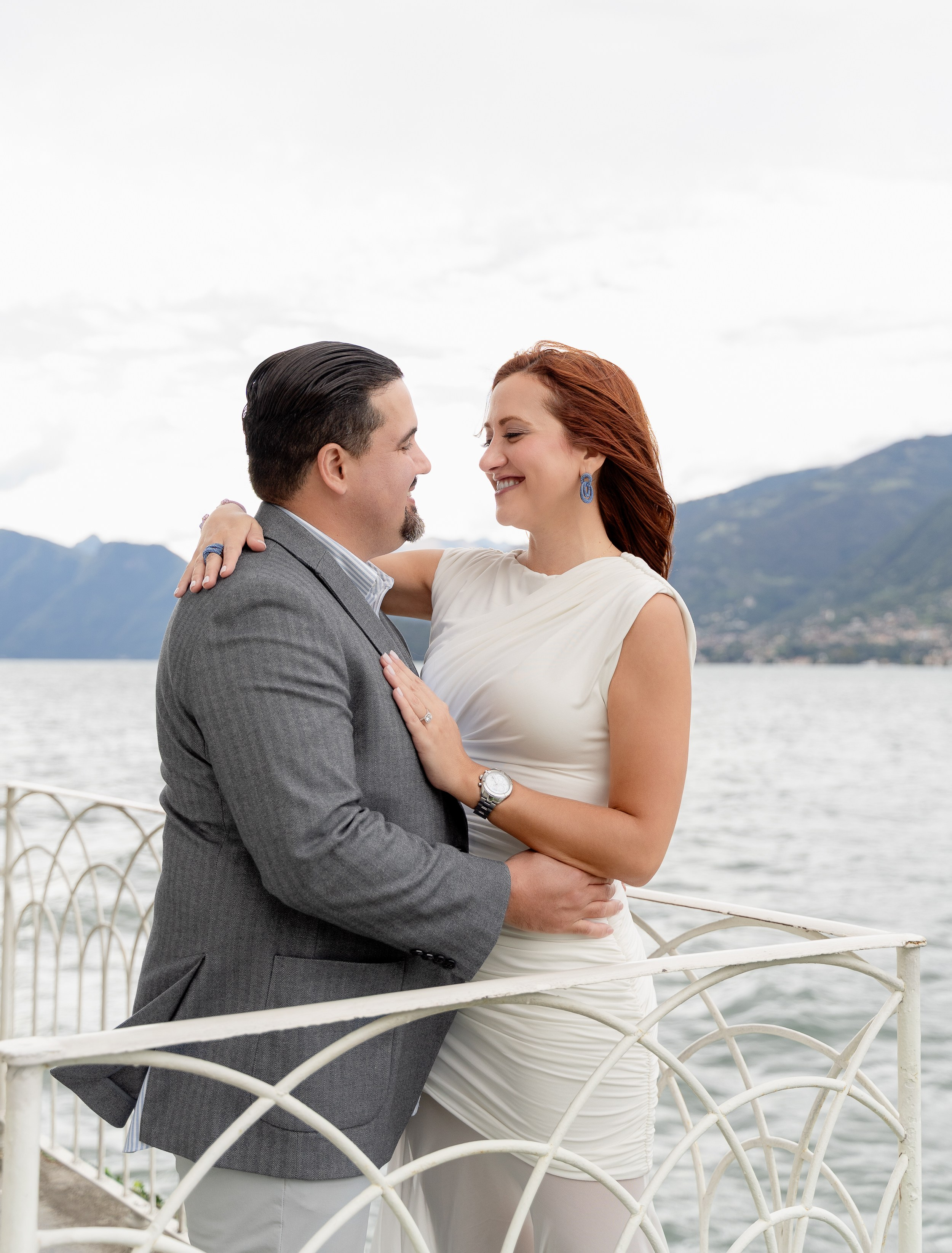 Villa Melzi Secret Proposal in Bellagio. Proposal Photographer in Lake Como